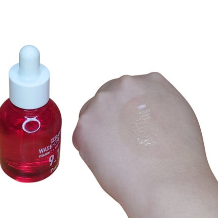 AHA 9.12 オミジャ 陶器肌 ウォッシュオフ セラム/parnell/美容液を使ったクチコミ(3枚目)