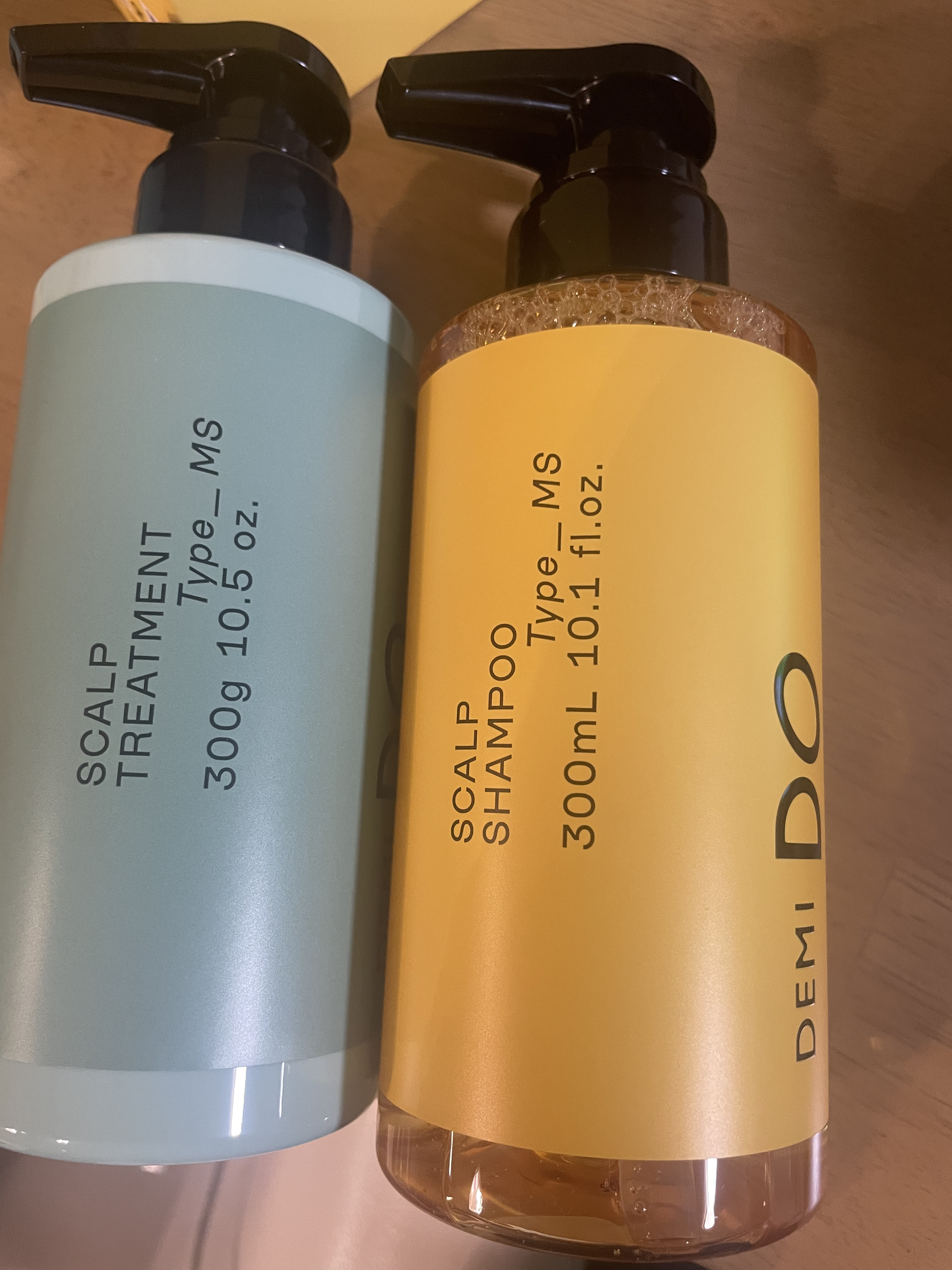 スカルプシャンプー/ トリートメント タイプ MS シャンプー 300ml/DEMI DO/サロンシャンプーを使ったクチコミ（1枚目）