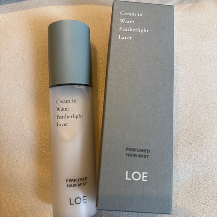 PERFUMED HAIR MIST/LOE/ヘアミストを使ったクチコミ(1枚目)