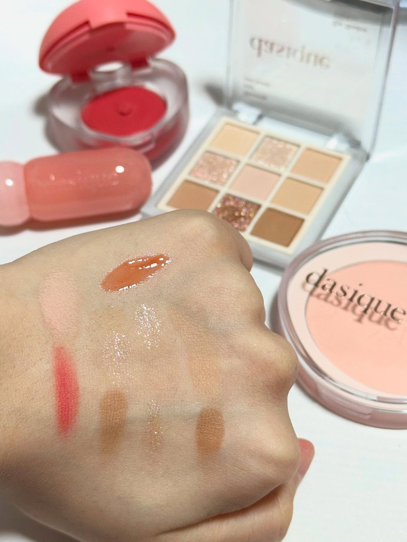 シャドウパレット/dasique/アイシャドウパレットを使ったクチコミ(3枚目)