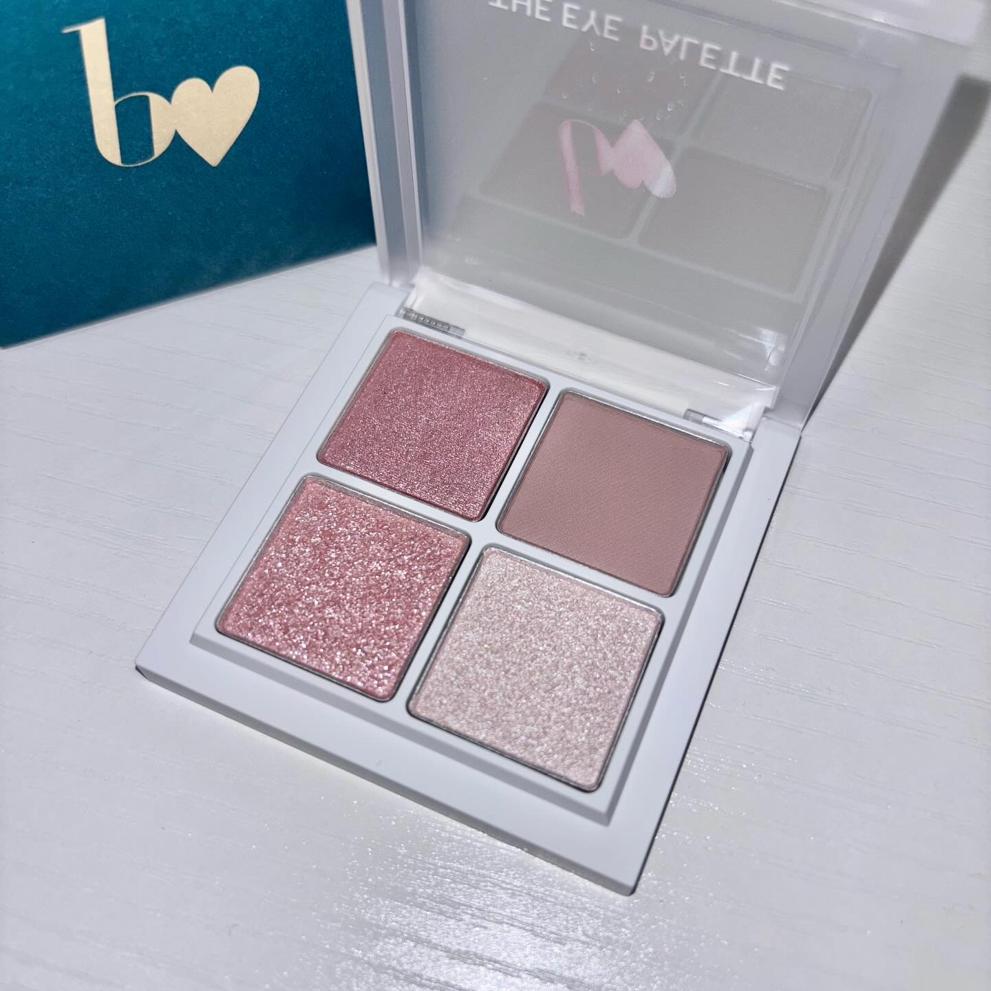 THE アイパレR/b idol/アイシャドウパレットを使ったクチコミ（3枚目）