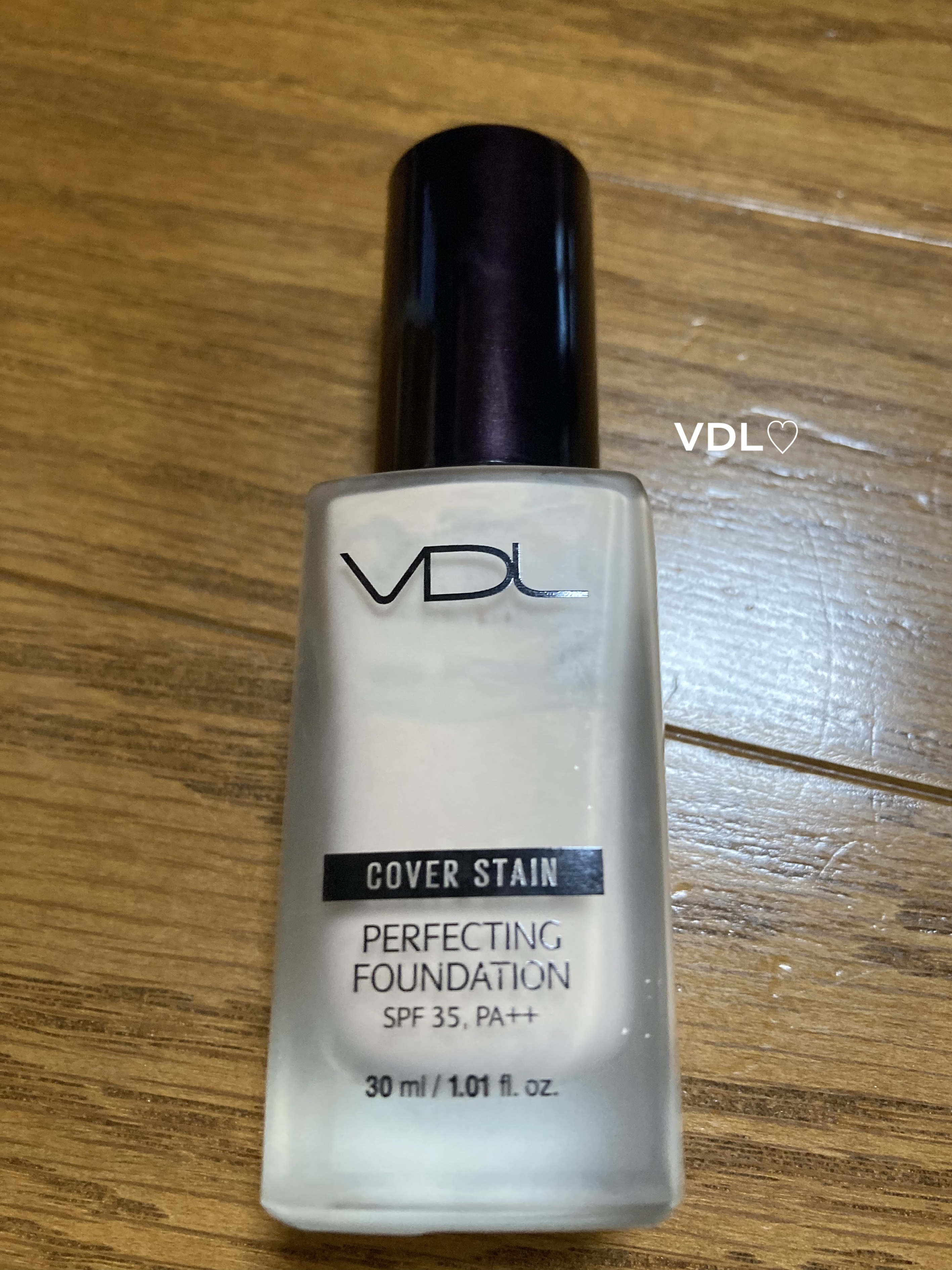 カバーステイン パーフェクティング ファンデーション/VDL/リキッドファンデーションを使ったクチコミ（1枚目）