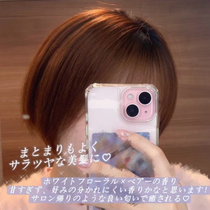 メロウシャンプー/メロウトリートメント/plus eau/市販シャンプーを使ったクチコミ(4枚目)