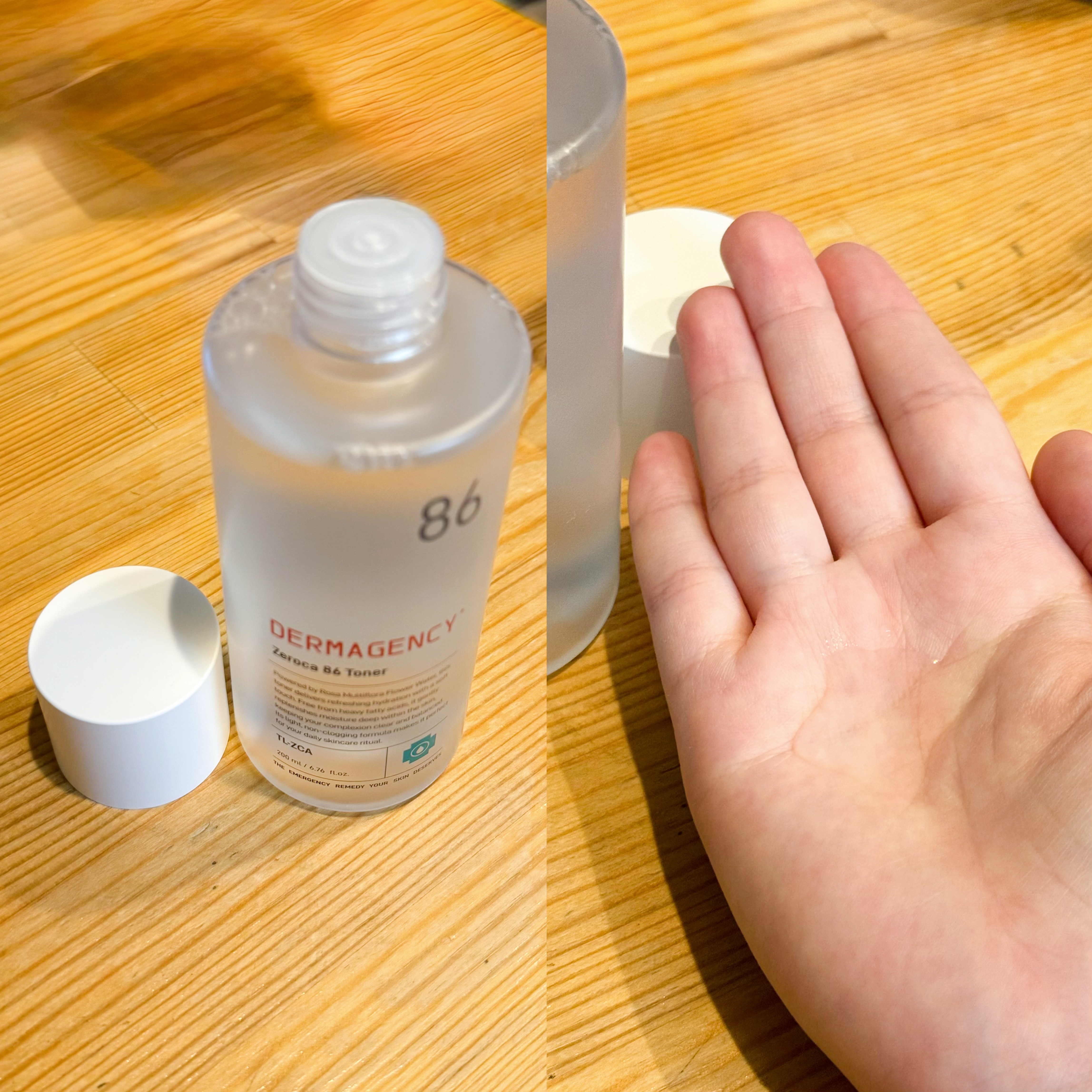 ダーマジェンシー ゼロカ86 トナー/DERMAGENCY/化粧水を使ったクチコミ（3枚目）