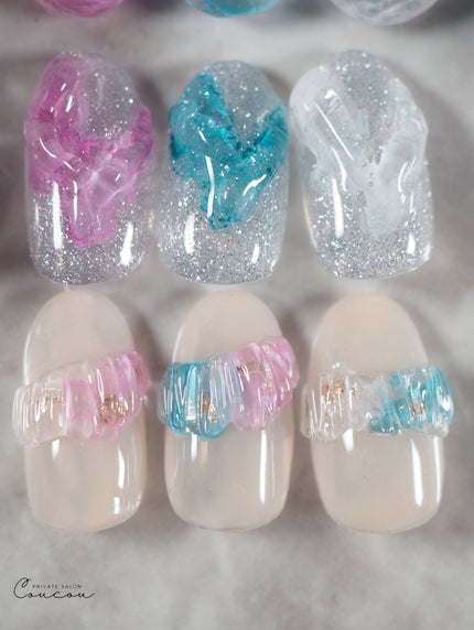 🐒ズボラママみっちゃんの高見えネイル💅 on LIPS 「←他にもたくさん投稿してます@nailkoubou@nailk..」(1枚目)