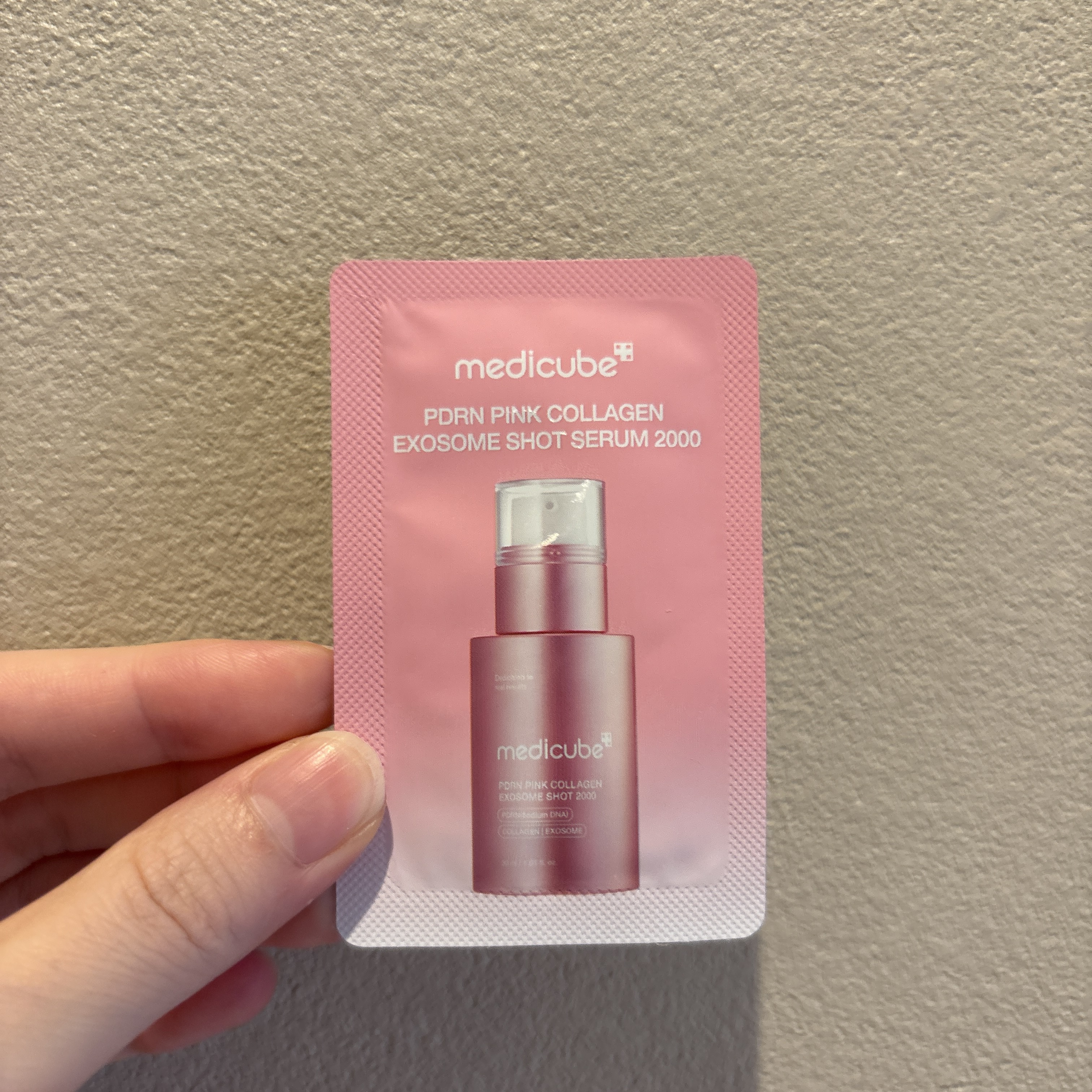 PDRNピンクコラーゲンエクソソームショット2000/MEDICUBE/美容液を使ったクチコミ（1枚目）