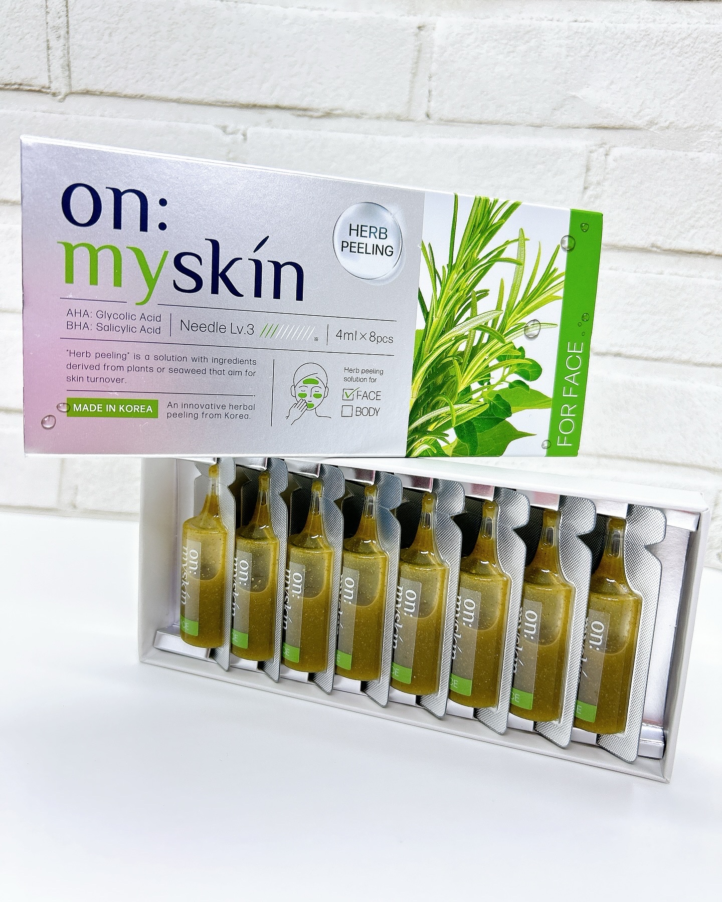 ハーブピーリング/on:myskin/ピーリングを使ったクチコミ（2枚目）