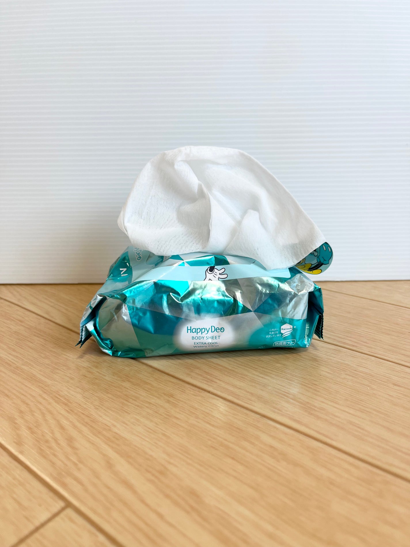 マンダム ハッピーデオ ボディシート 極冷 ウォータリーシトラス/マンダム/ボディシートを使ったクチコミ(2枚目)