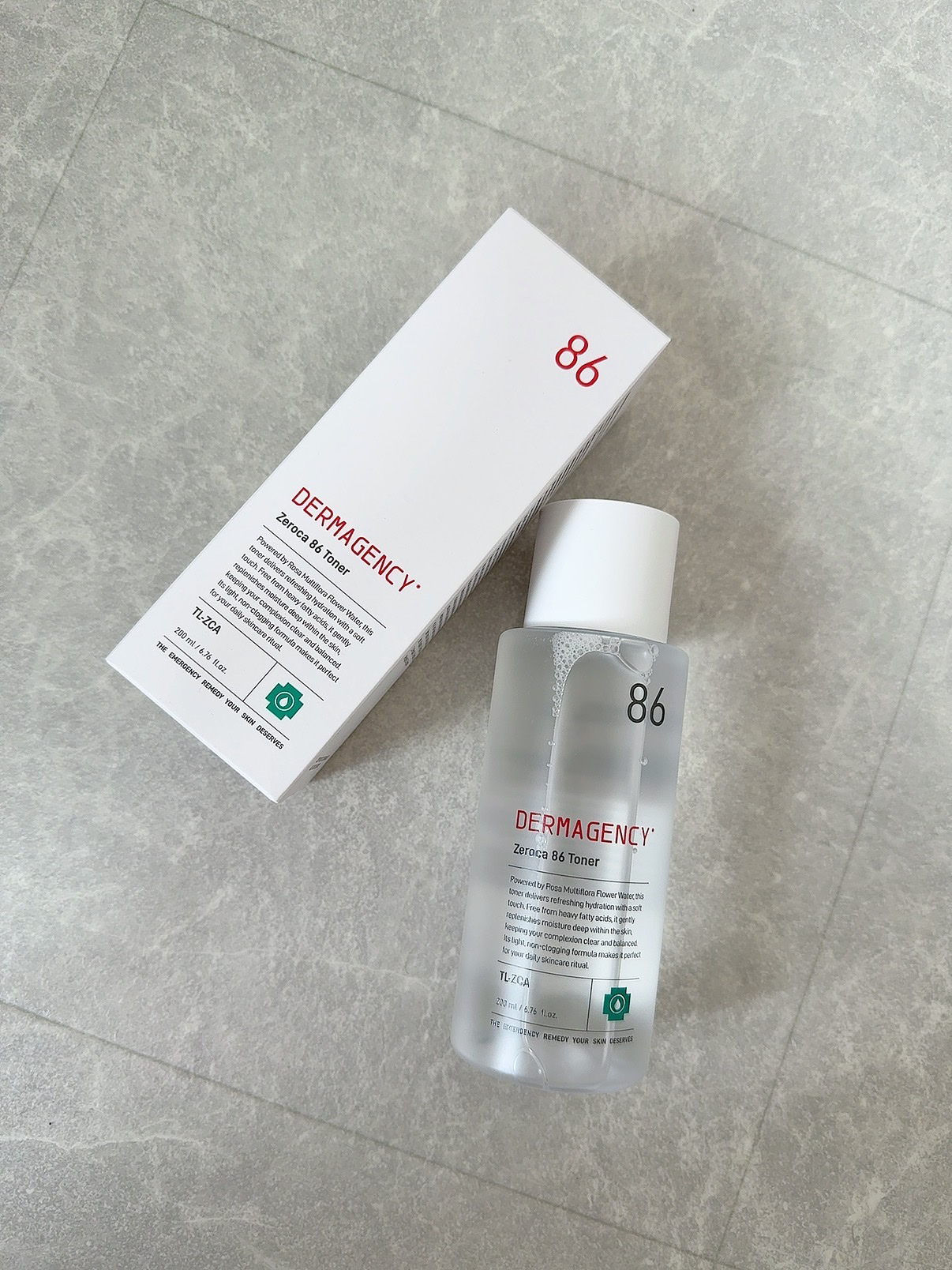 ダーマジェンシー ゼロカ86 トナー/DERMAGENCY/化粧水を使ったクチコミ（1枚目）