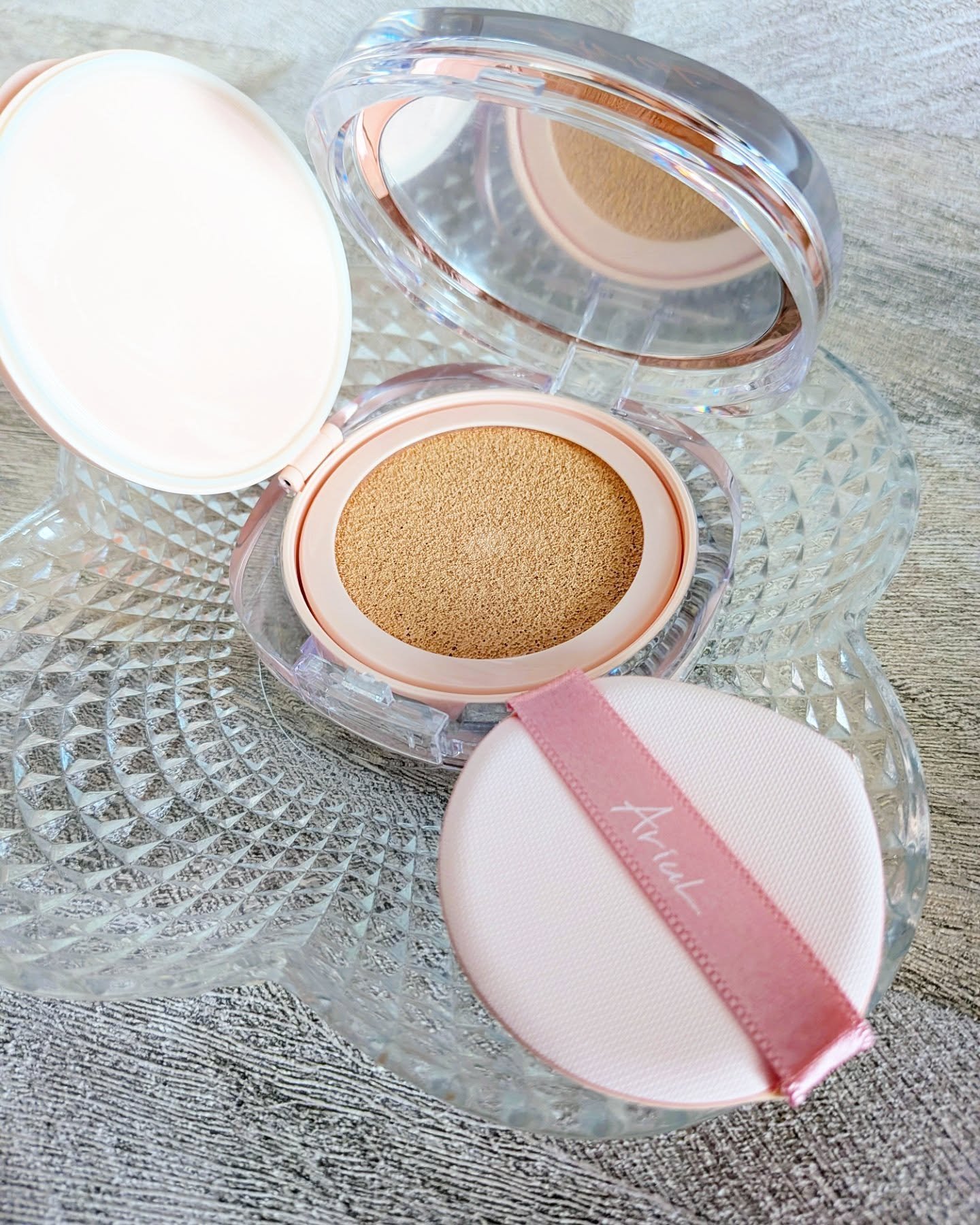 アリウル インクフェザーカバーラスティングクッション/Ariul/クッションファンデーションを使ったクチコミ（3枚目）