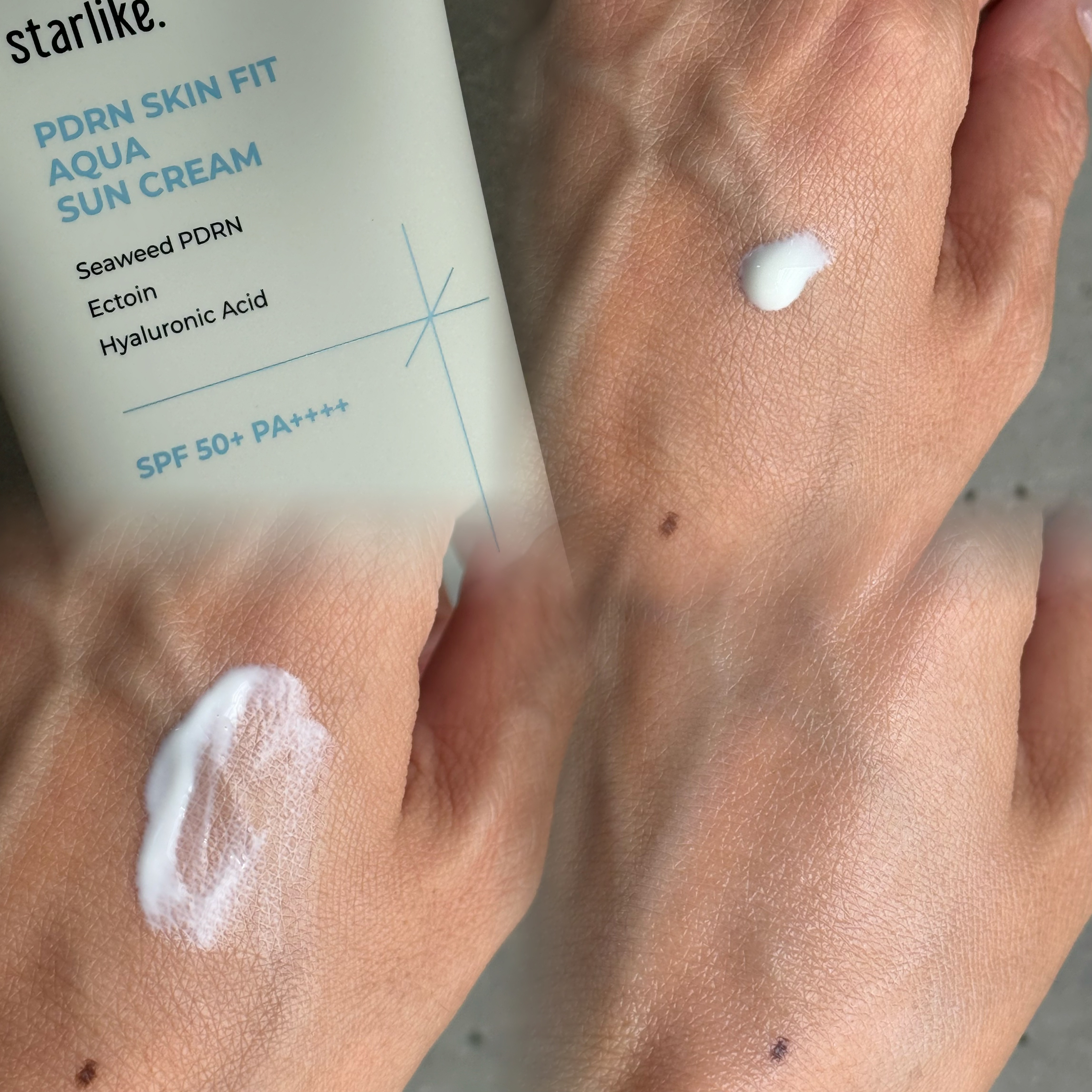 PDRNスキンフィットアクア 日焼け止め/STARLIKE/日焼け止めクリームを使ったクチコミ（2枚目）