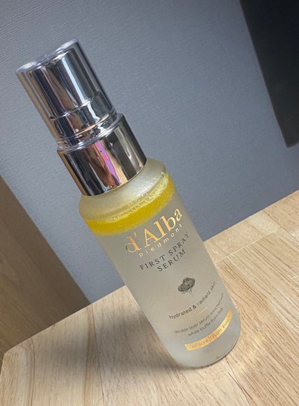 ダルバ ホワイトトリュフファーストスプレーセラム/ダルバ/ミスト状化粧水を使ったクチコミ(1枚目)
