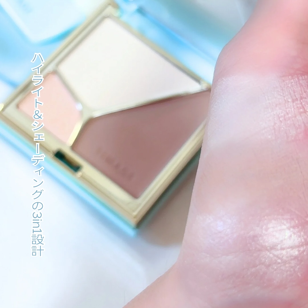 ハイライト・シェーディングパレットミニセット/TIMAGE/メイクアップキットを使ったクチコミ（3枚目）