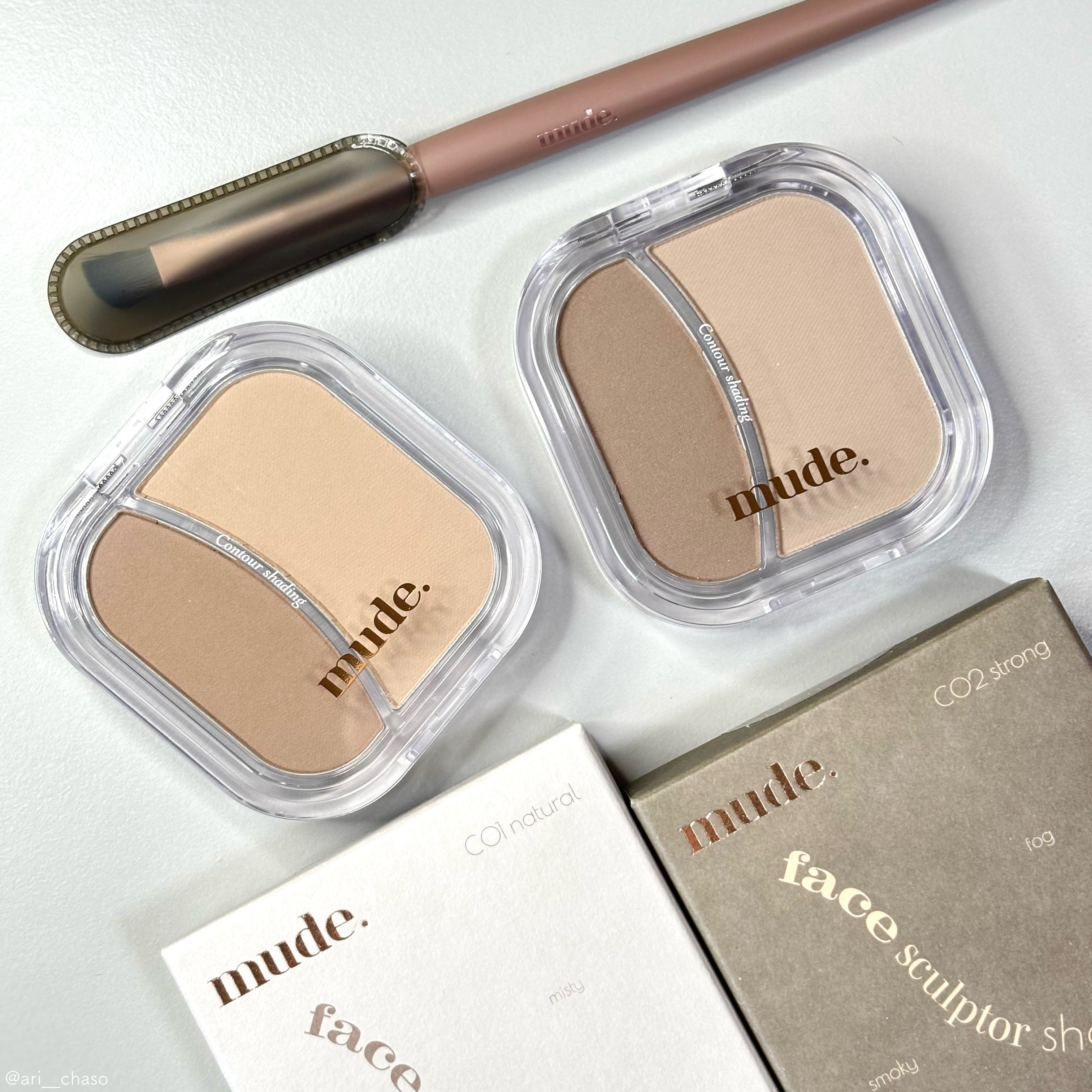 フェイススカルプターシェーディング/mude./シェーディングを使ったクチコミ（1枚目）