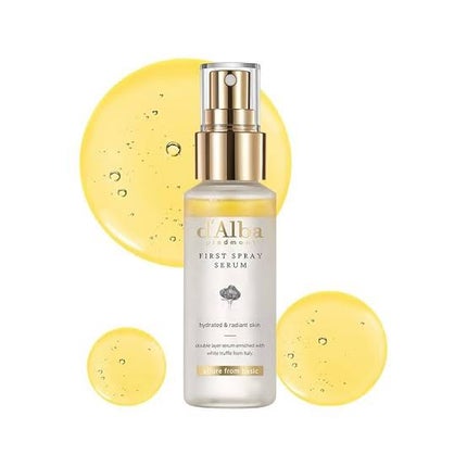 ダルバ ホワイトトリュフファーストスプレーセラム/ダルバ/ミスト状化粧水を使ったクチコミ(1枚目)