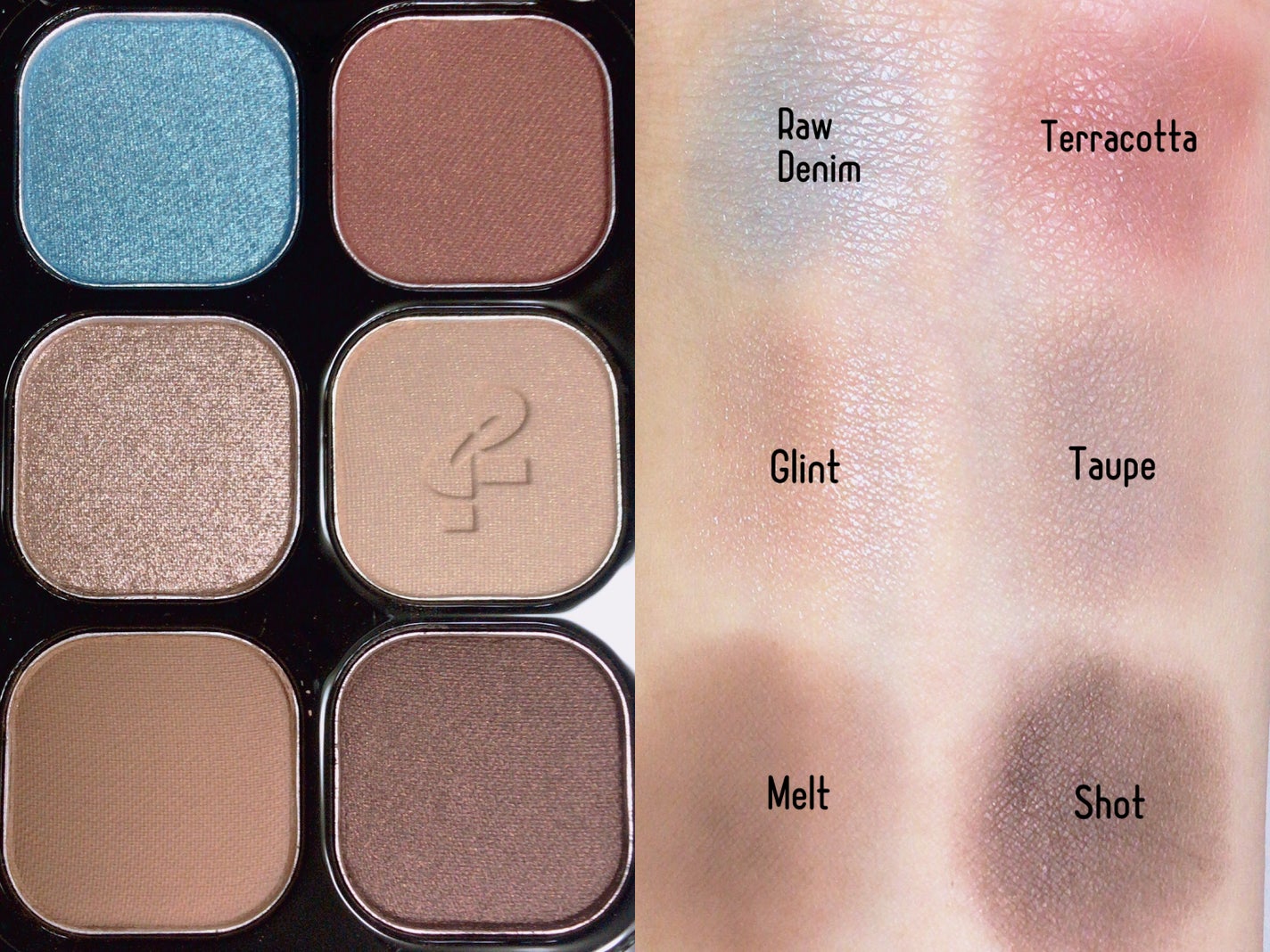 オッドバランスアイパレット/TWO SLASH FOUR/アイシャドウパレットを使ったクチコミ(3枚目)