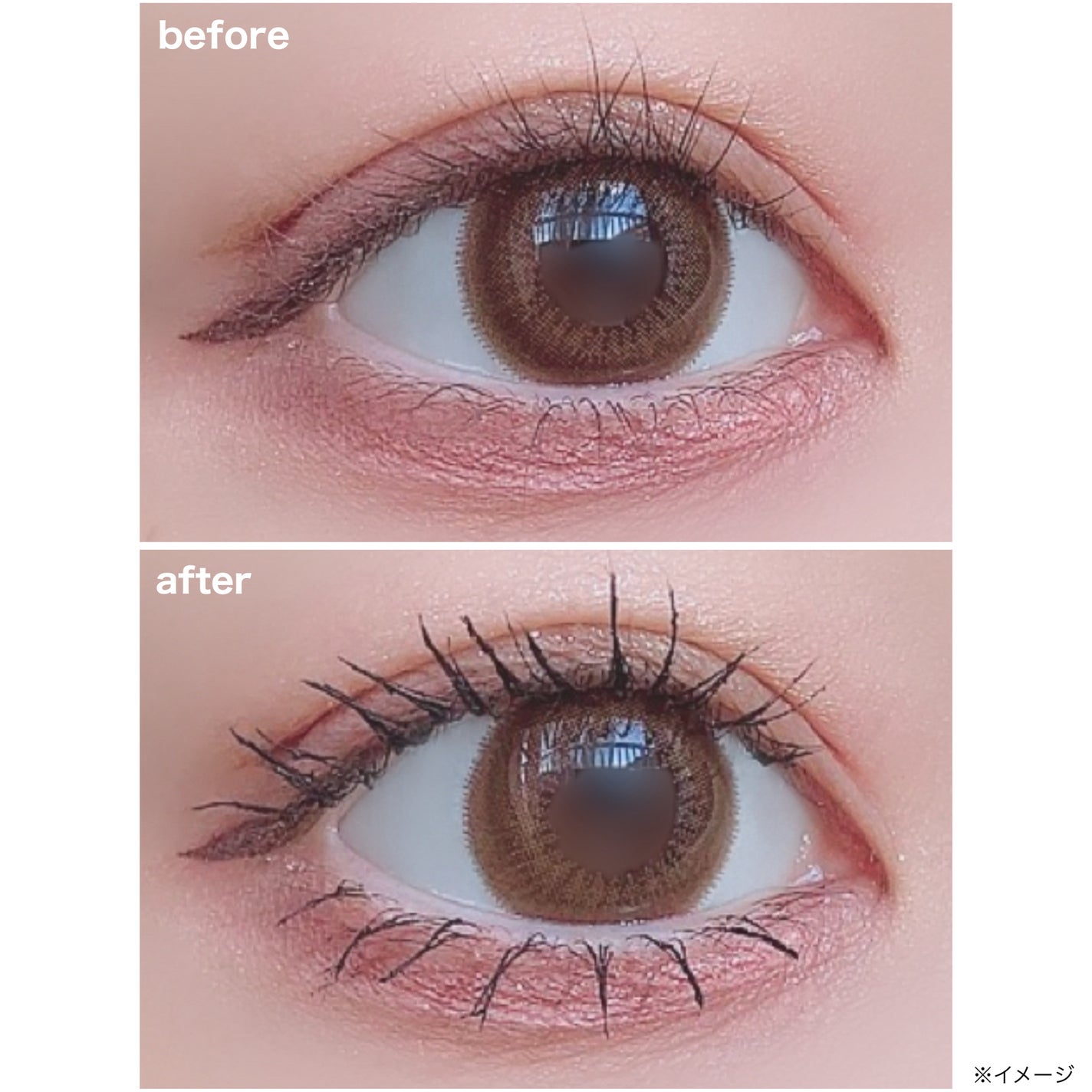 リターンカールマスカラ/ラッシュグランディール/マスカラを使ったクチコミ(4枚目)