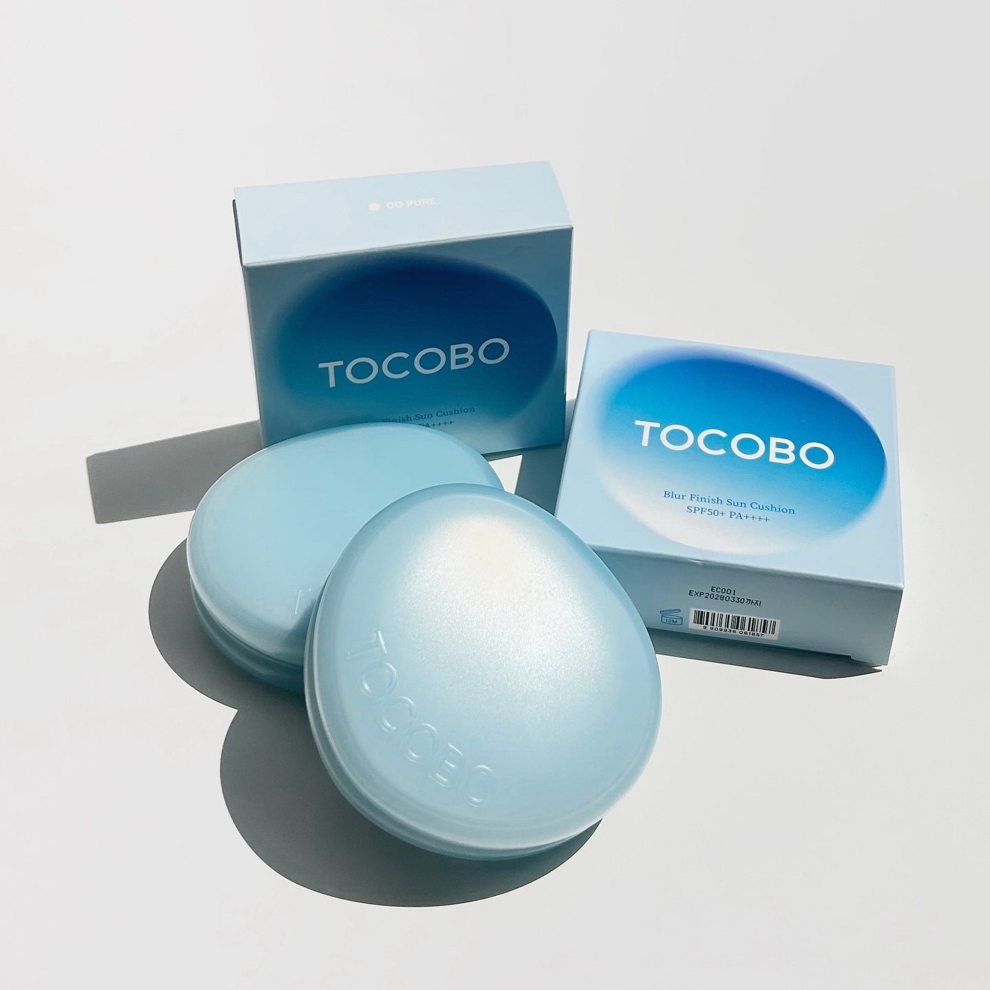 ブラーフィニッシュサンクッション/TOCOBO/日焼け止めパウダーを使ったクチコミ（1枚目）