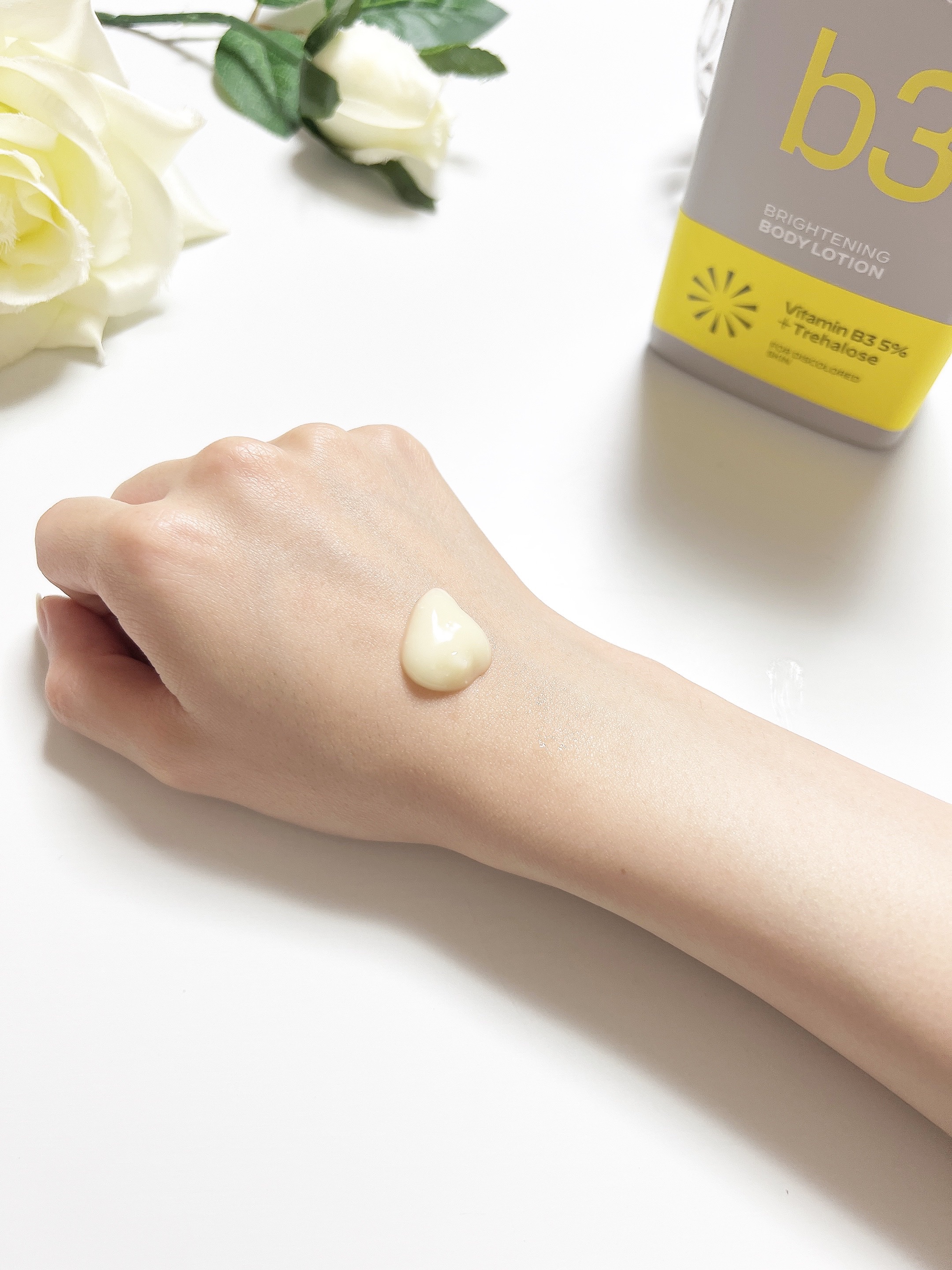 ナイアシンアミド 5% ボディローション/b.clinicx/ボディローションを使ったクチコミ（2枚目）