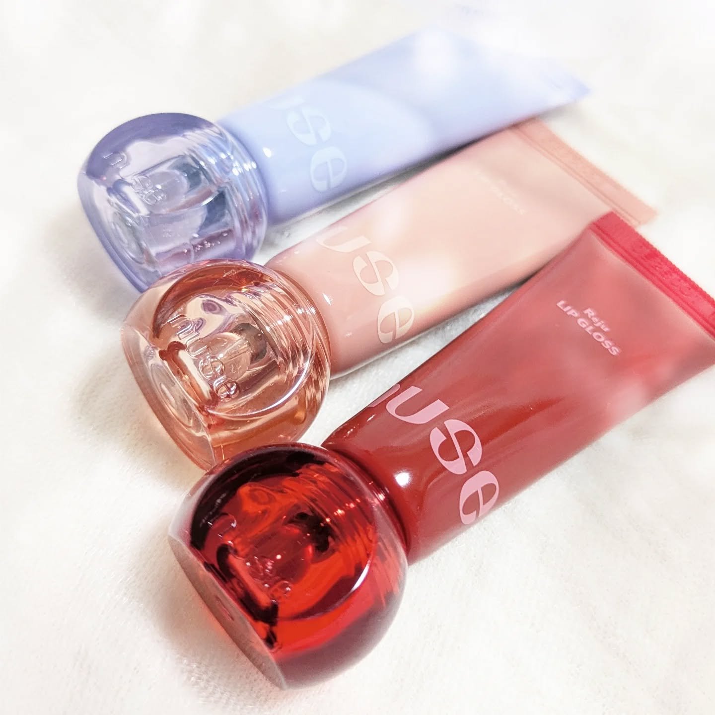 リジュリップグロス/nuse/リップグロスを使ったクチコミ（3枚目）