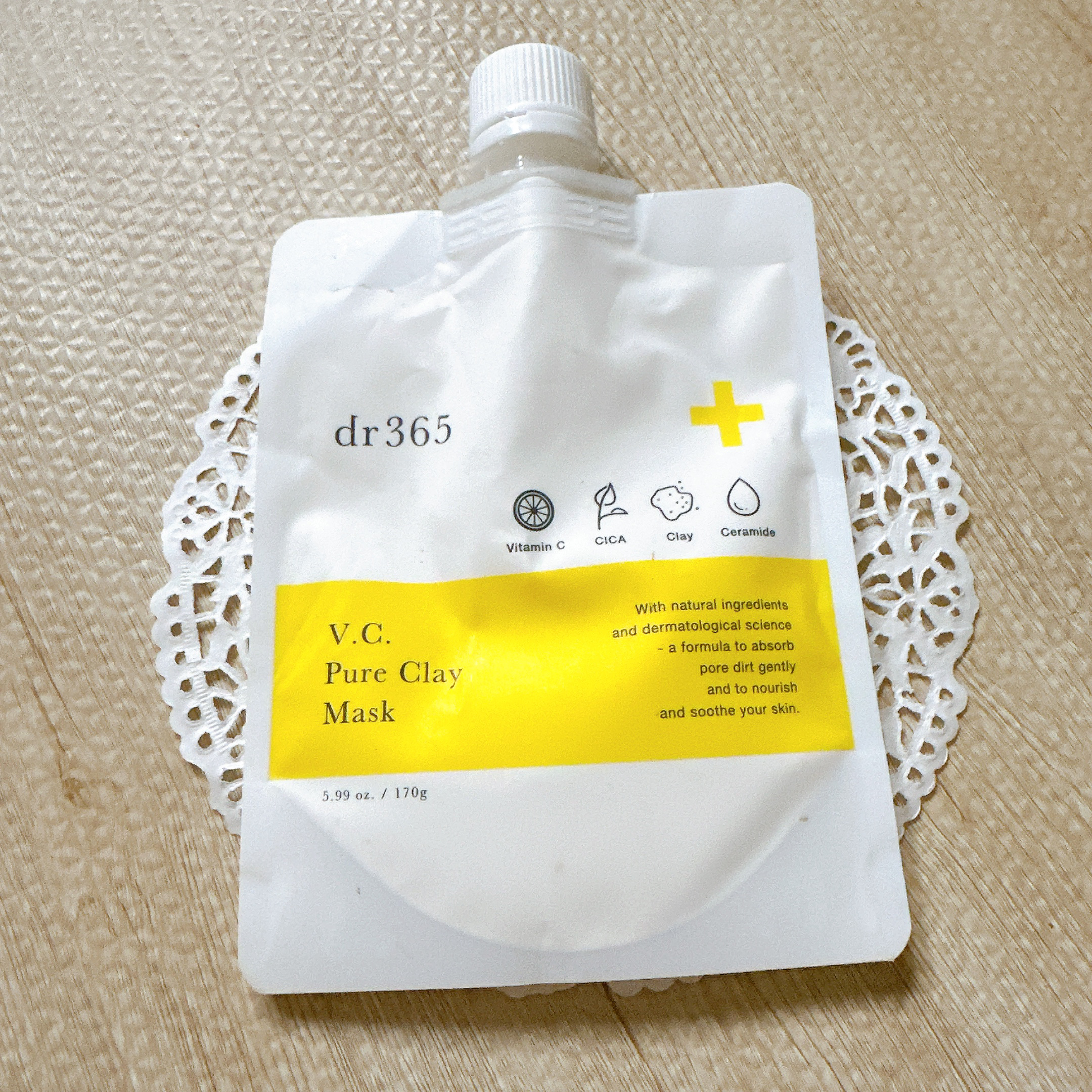 ピュアクレイマスクC/dr365/洗い流すパック・マスクを使ったクチコミ（2枚目）