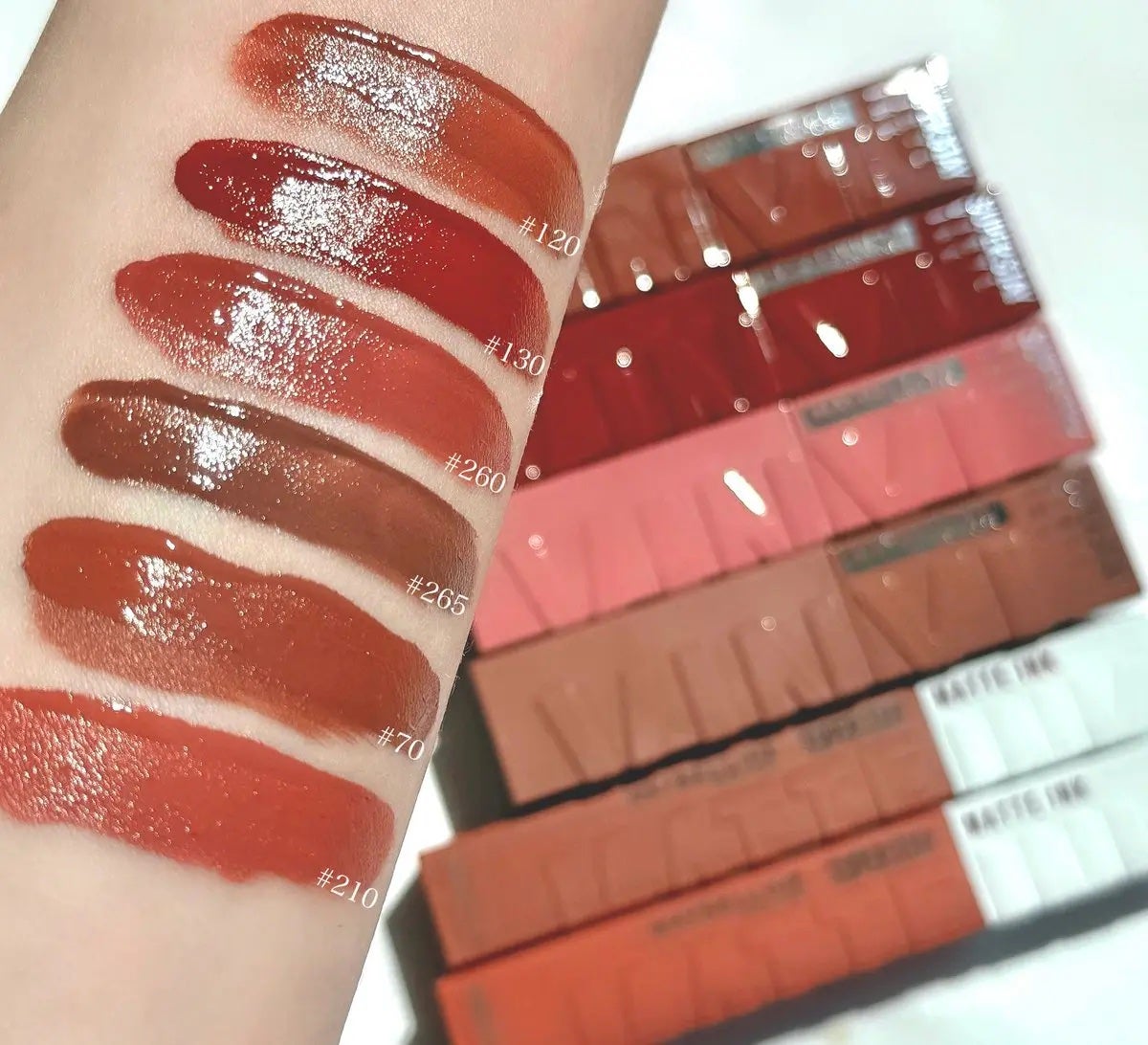 SPステイ マットインク/MAYBELLINE NEW YORK/口紅を使ったクチコミ(2枚目)