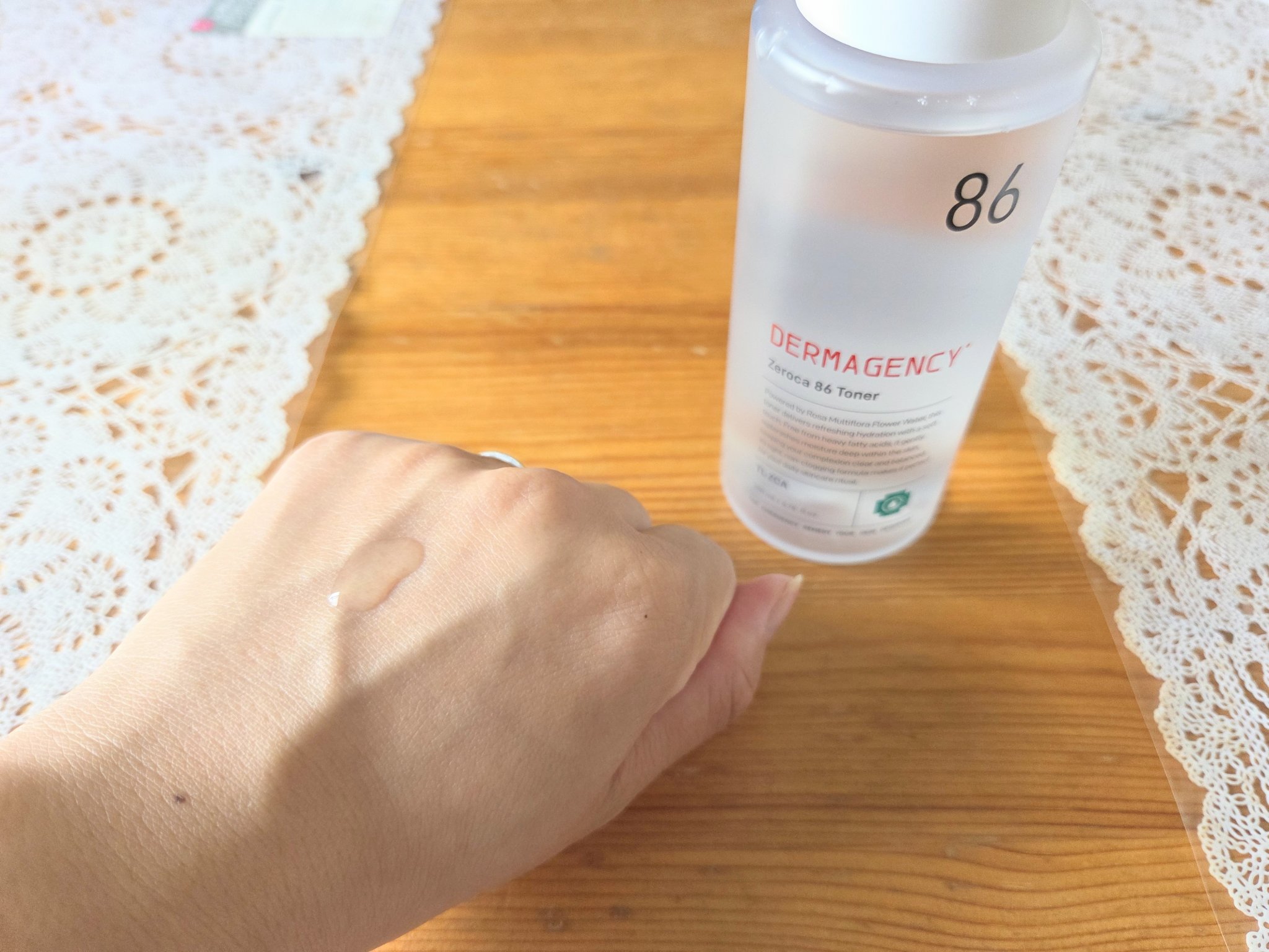 ダーマジェンシー ゼロカ86 トナー/DERMAGENCY/化粧水を使ったクチコミ（2枚目）