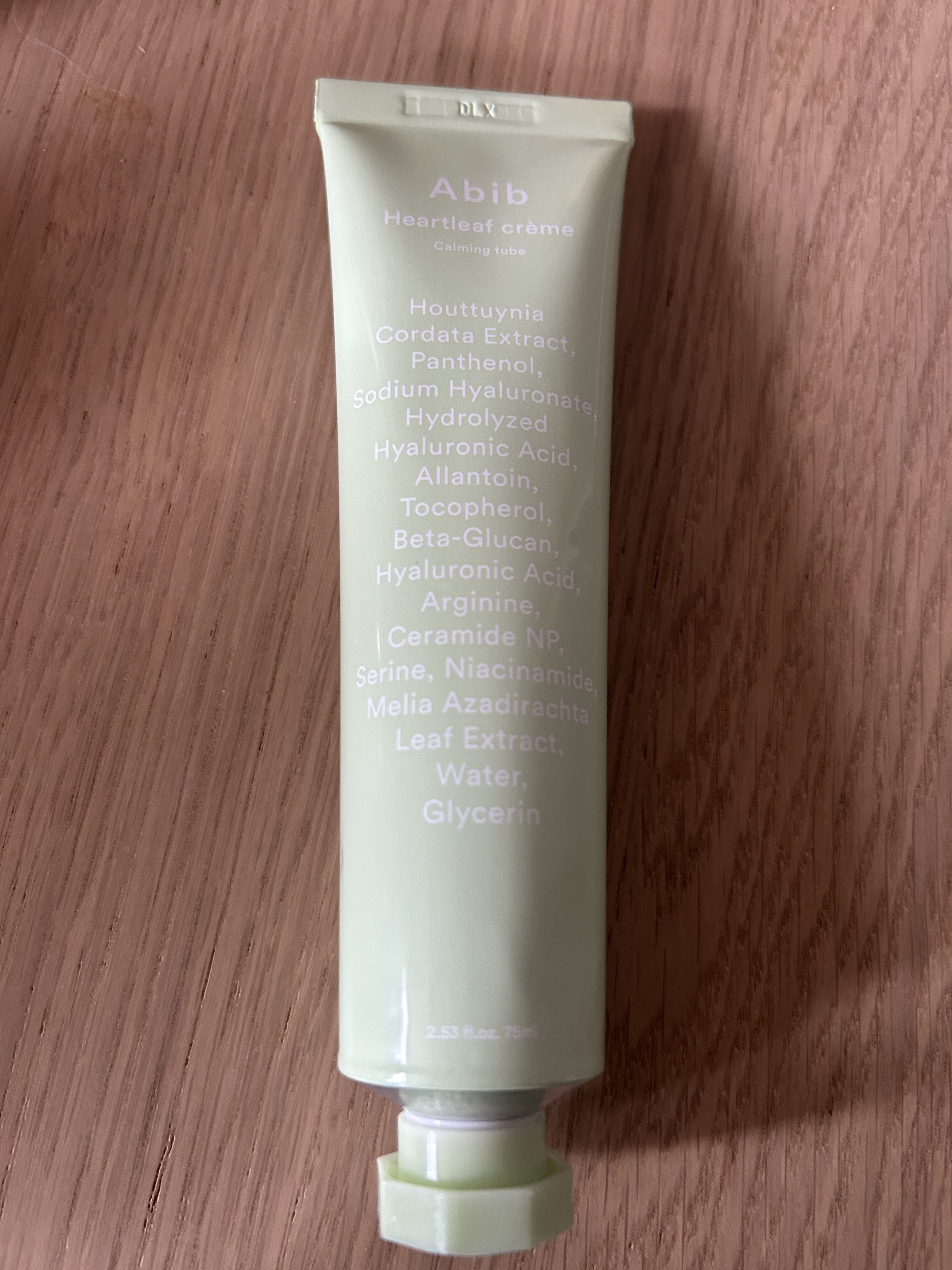 ドクダミクリームカーミングチューブ/Abib /フェイスクリームを使ったクチコミ（3枚目）