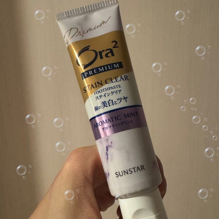 プレミアム ステインクリア ペースト アロマティックミント/オーラツー/歯磨き粉の画像