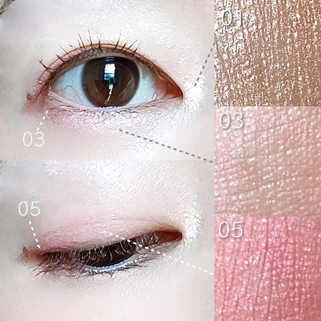 カラープレイデュアルライナー/2aN/スティックアイシャドウを使ったクチコミ(5枚目)