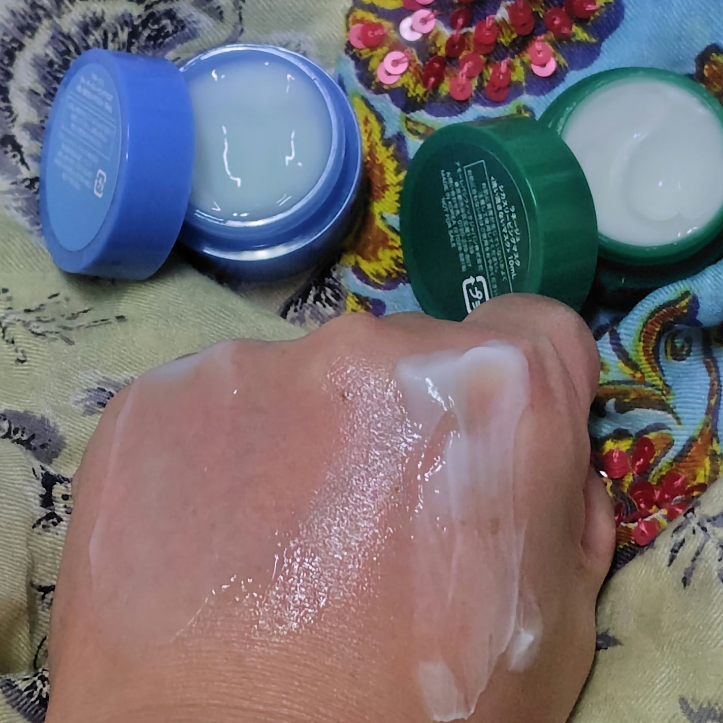 シカスリーピングマスク/LANEIGE/フェイスクリームを使ったクチコミ(5枚目)