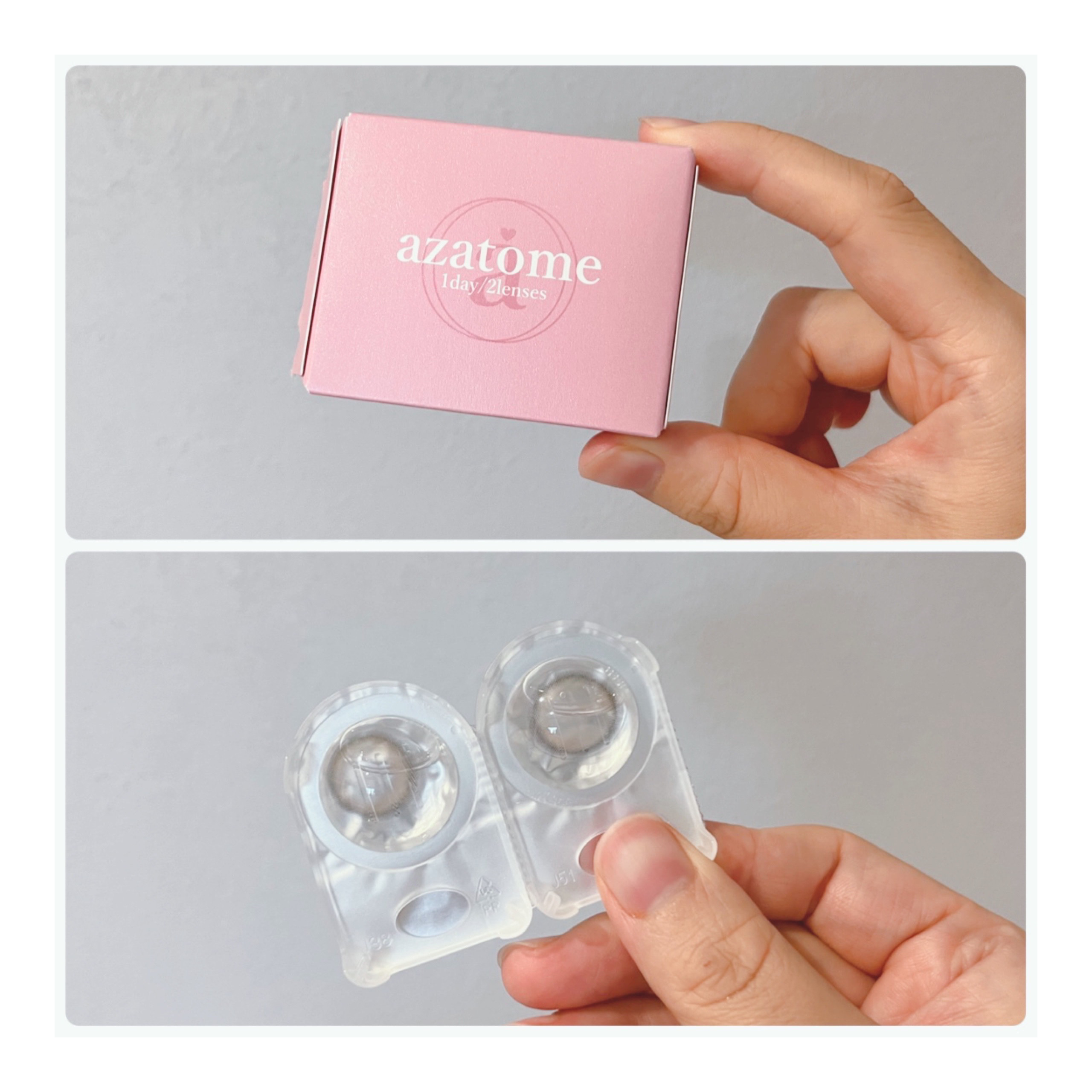 あざとめ 1day/azatome/ワンデー（１DAY）カラコンを使ったクチコミ（1枚目）