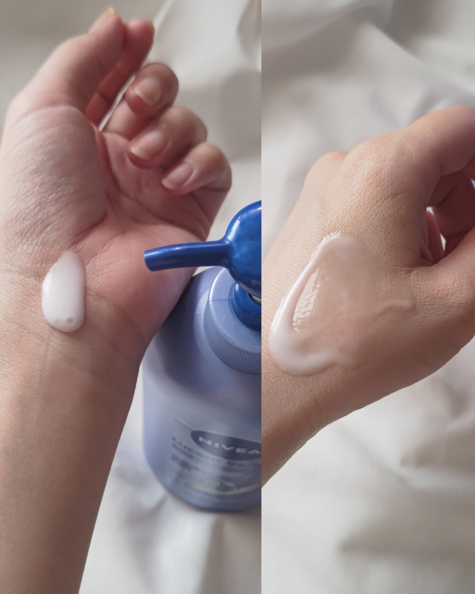 【医薬部外品】ニベア ルーセントビューティ シルクブライトニング ブライトニング美容液ボディミルク/ニベア/ボディミルクを使ったクチコミ（2枚目）