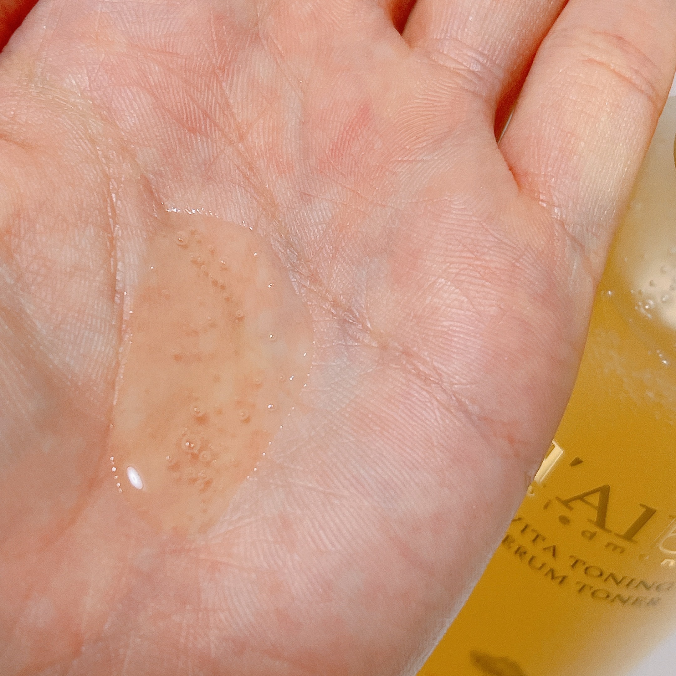 ビタトーニングセラムトナー/ダルバ/化粧水を使ったクチコミ（2枚目）