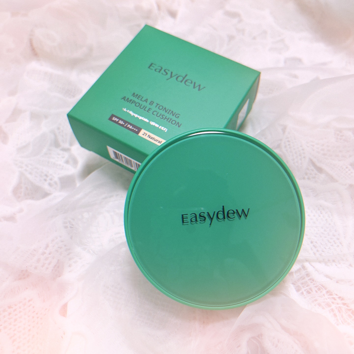 イージーデュー メラB トーニングアンプルクッション/Easydew/クッションファンデーションを使ったクチコミ（1枚目）