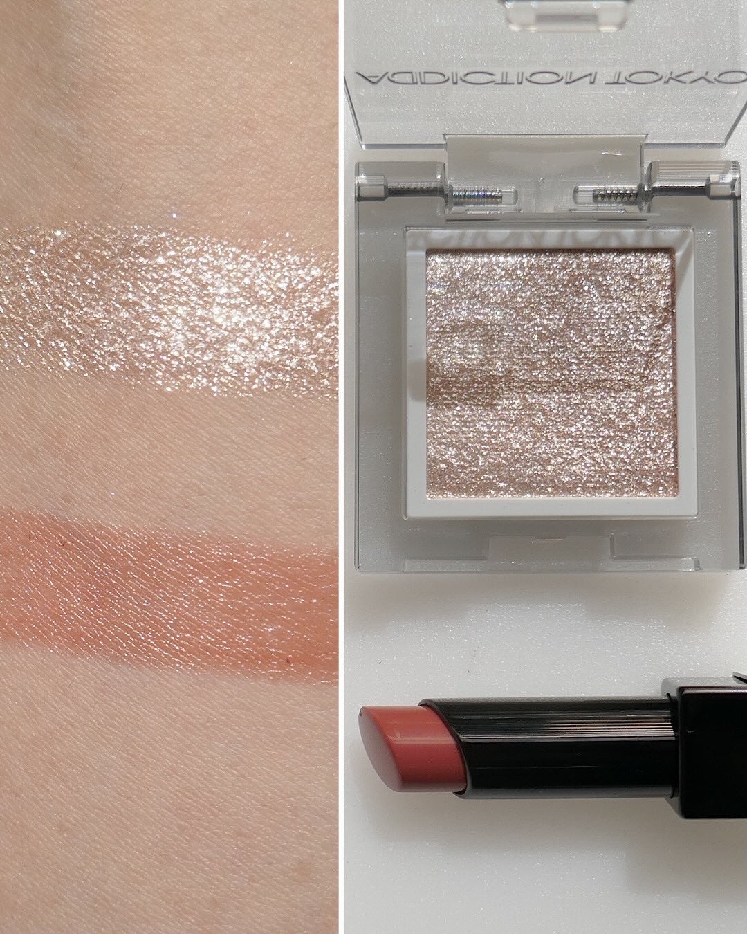 アディクション アイ & ブラッシュ パレット “アンアースド ラスター”/ADDICTION/アイシャドウパレットを使ったクチコミ(10枚目)