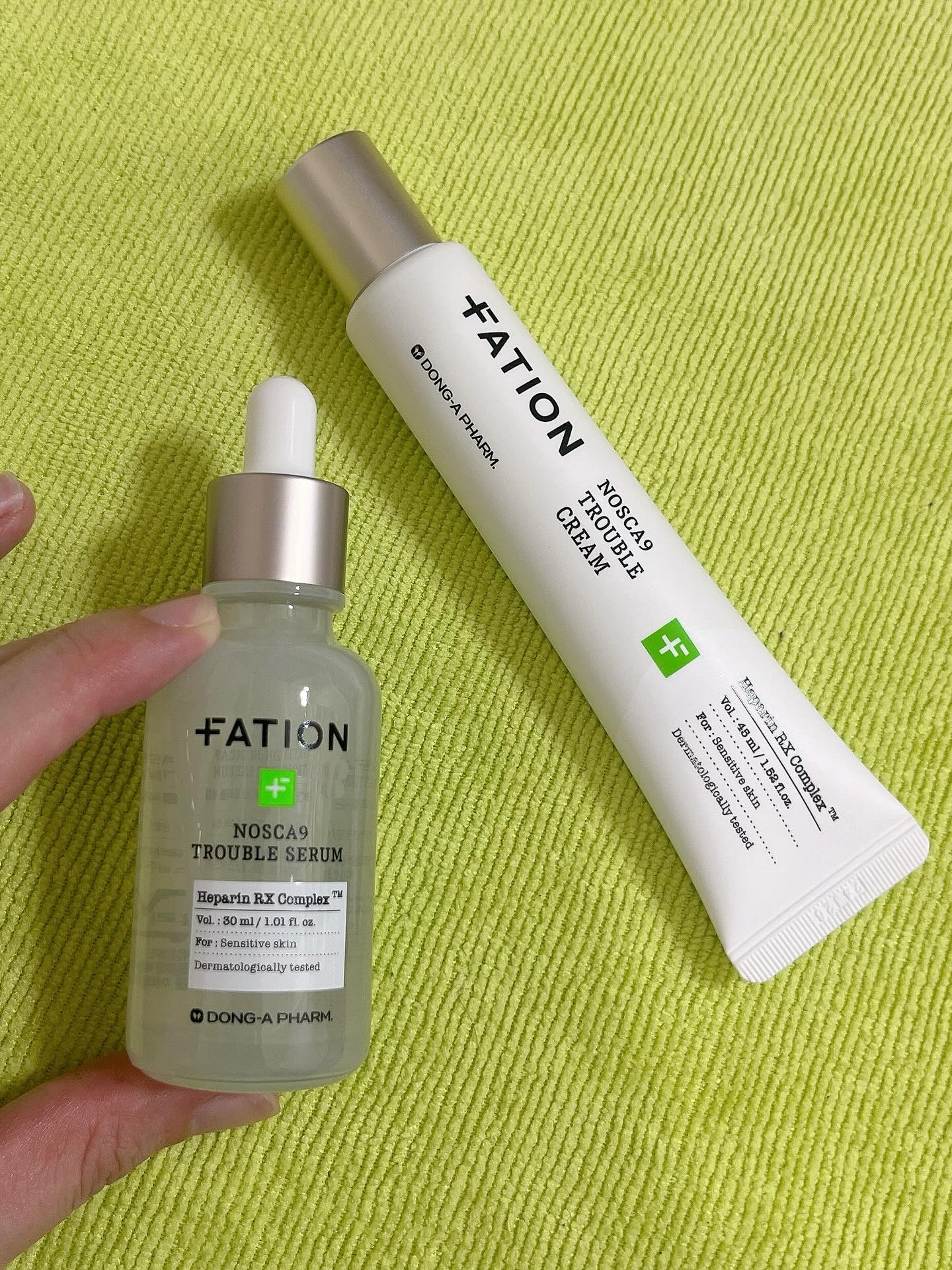 ノスカナイン トラブル セラム/FATION/美容液を使ったクチコミ（1枚目）