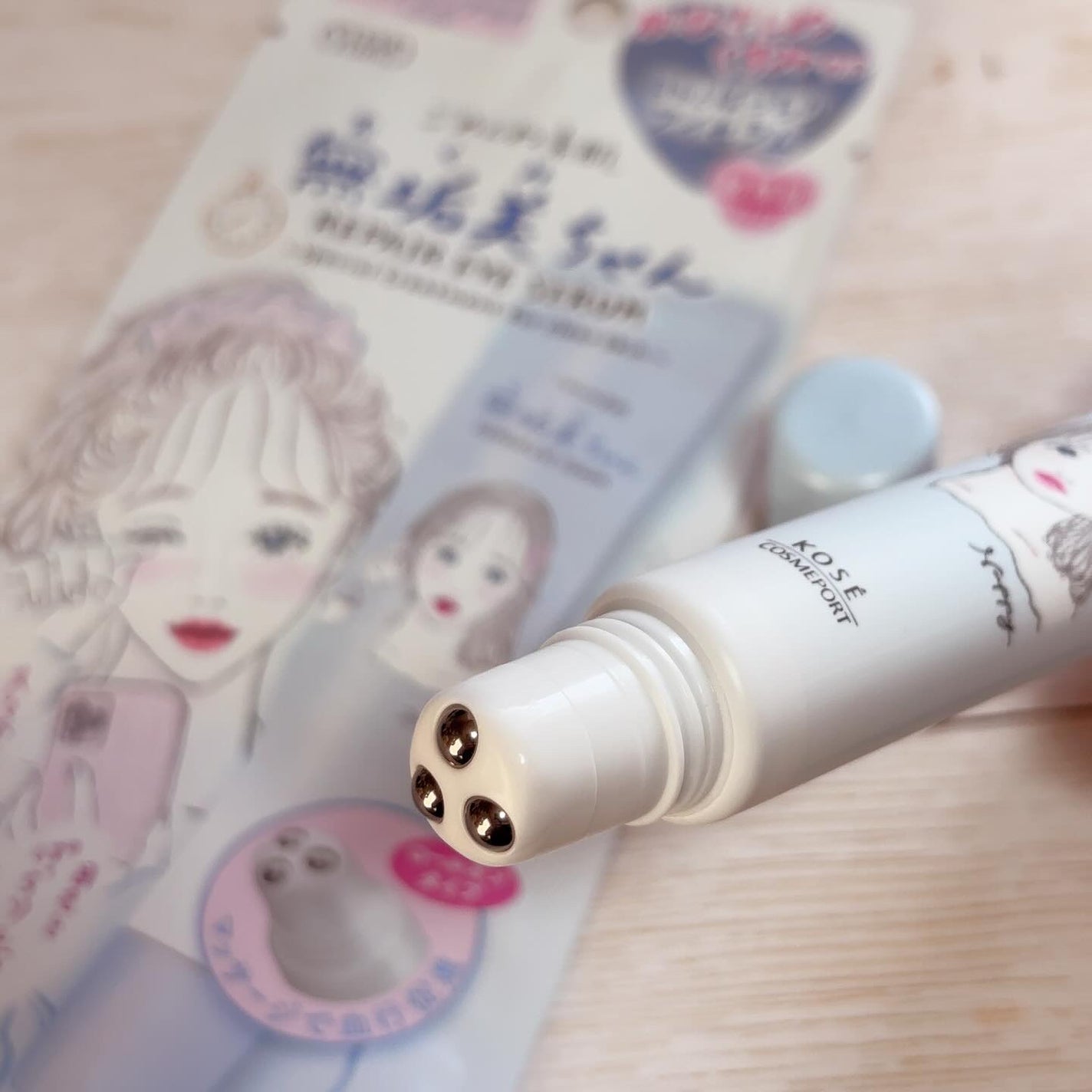 ごめんね素肌 無垢美ちゃんアイセラム/クリアターン/アイケア・アイクリームを使ったクチコミ(5枚目)