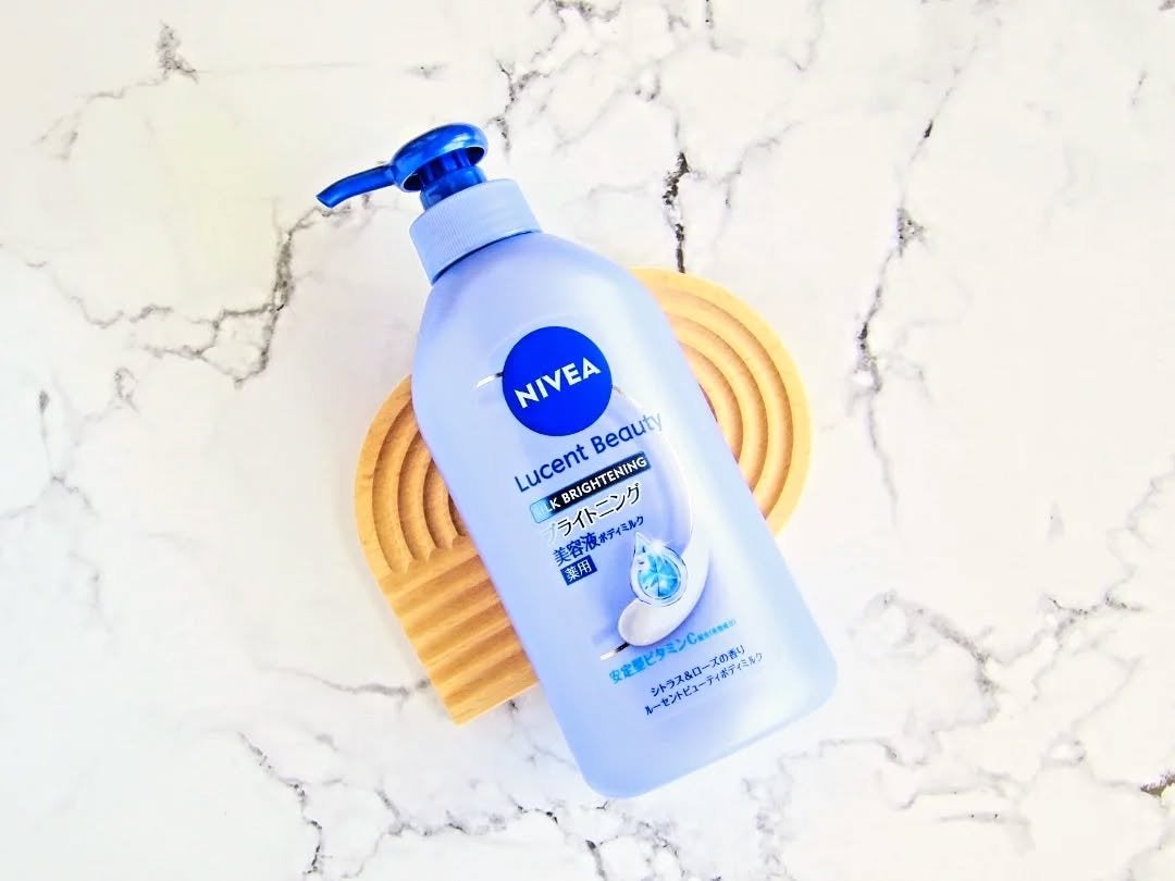 【医薬部外品】ニベア ルーセントビューティ シルクブライトニング ブライトニング美容液ボディミルク/ニベア/ボディミルクを使ったクチコミ(2枚目)