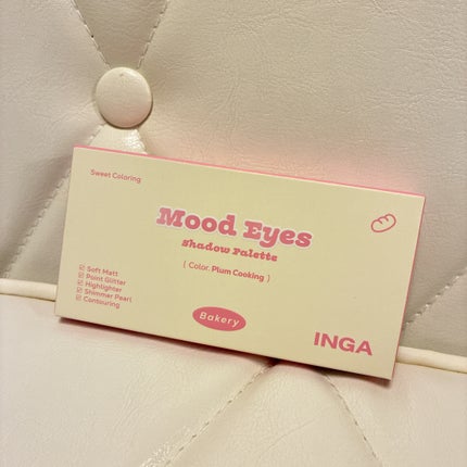 ムードアイズシャドウパレット/INGA/アイシャドウパレットを使ったクチコミ(4枚目)