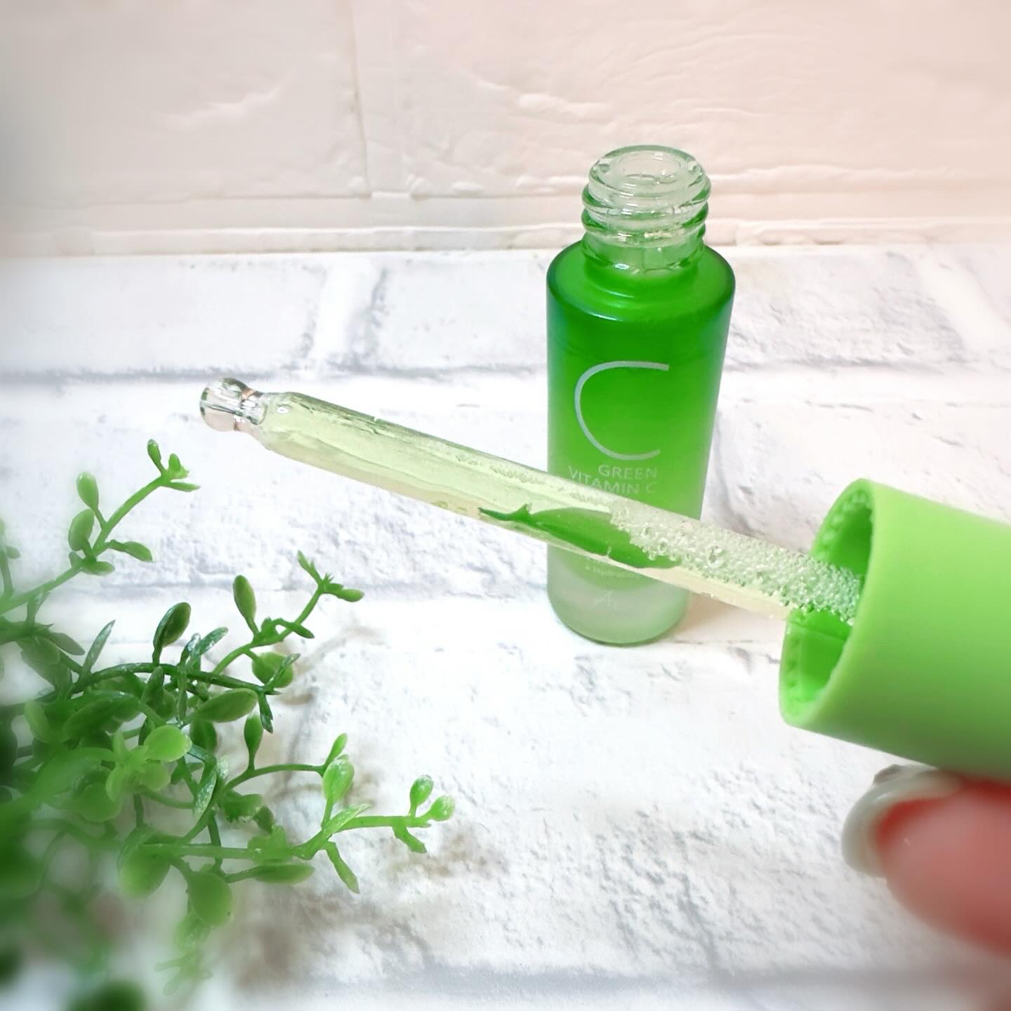 アリウル グリーンビタミンC トーニングセラム(アンプル)/Ariul/美容液を使ったクチコミ（2枚目）