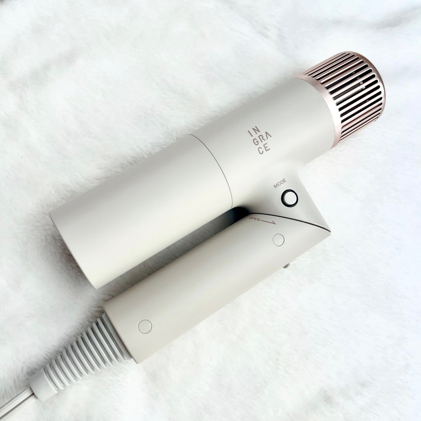 INGRACE Velena hair dryer MBD002A-G/INGRACE/ドライヤーを使ったクチコミ(3枚目)