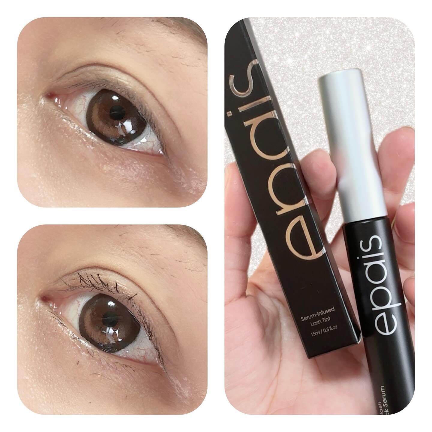 アイラッシュエッセンシャルセラム/epais/まつげ美容液を使ったクチコミ（3枚目）