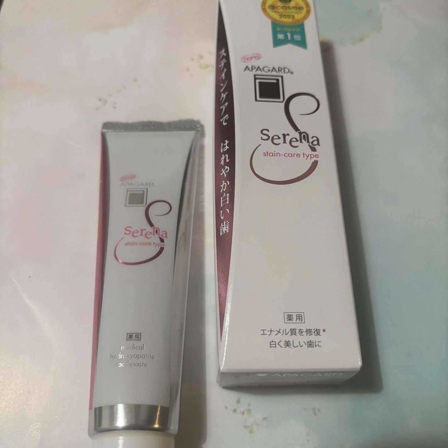 アパガードクリスタル歯ブラシ/アパガード/歯ブラシを使ったクチコミ(2枚目)