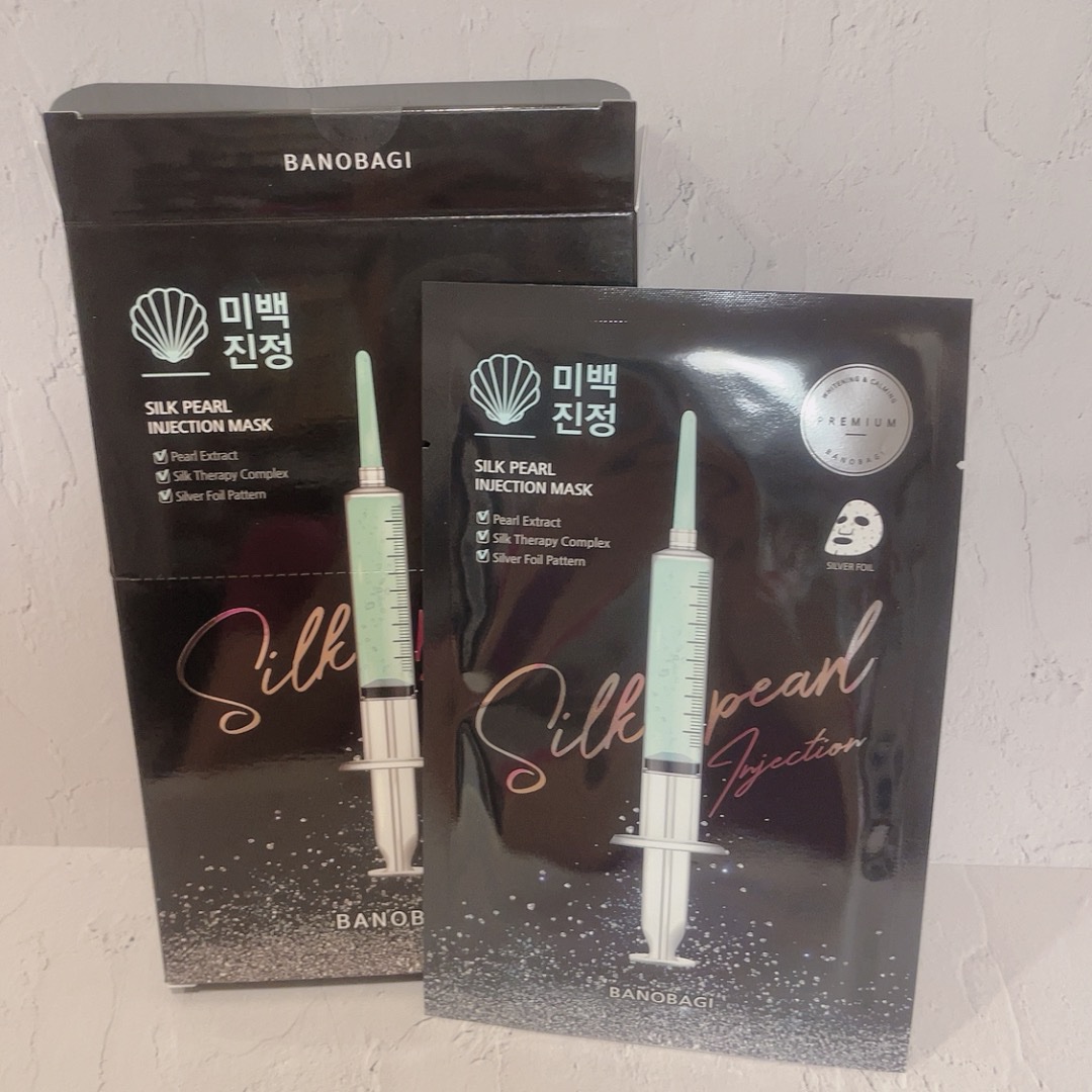シルクパール インジェクション マスク/BANOBAGI/シートマスク・パックを使ったクチコミ（1枚目）