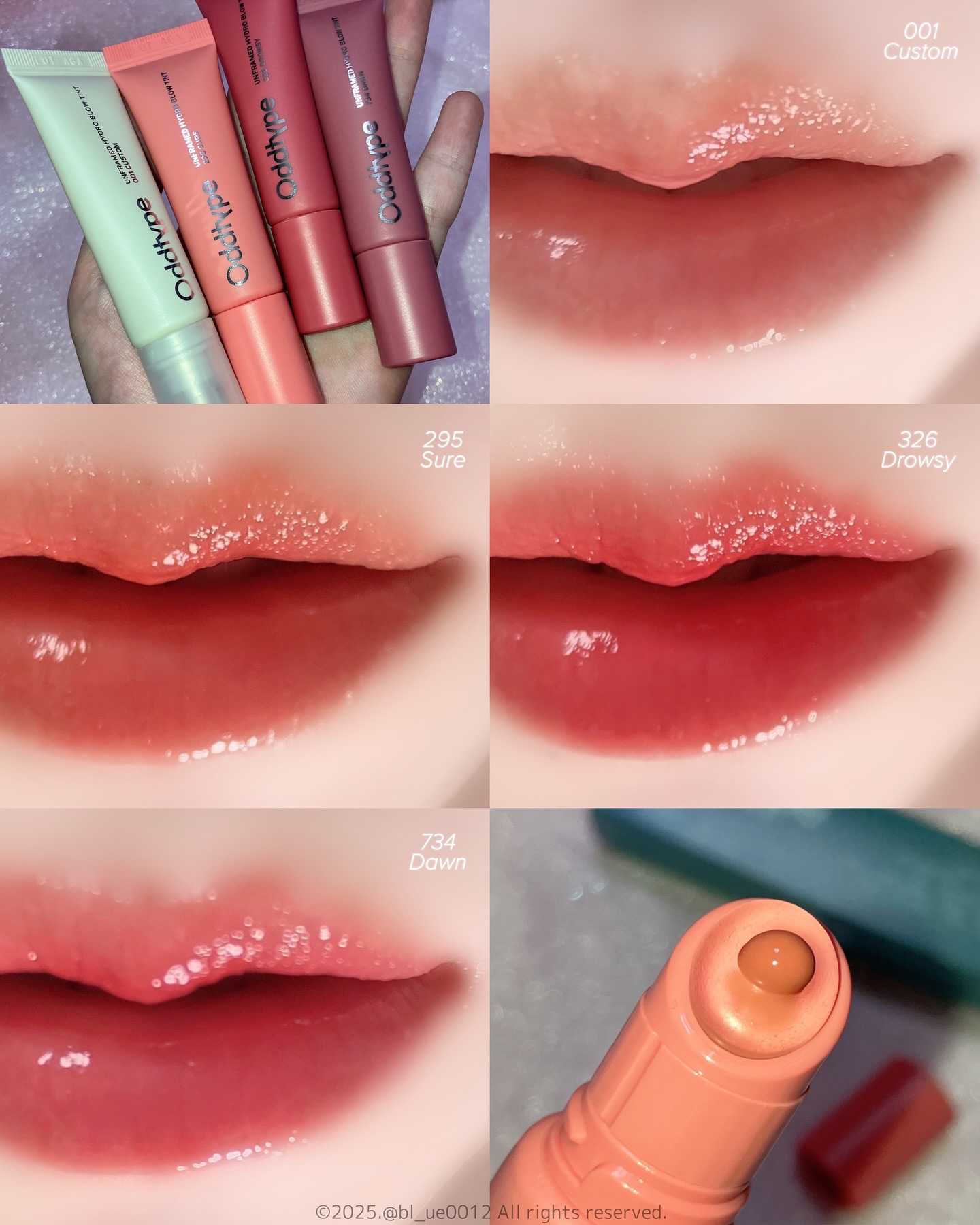 アンフレームドハイドロブロウティント/Oddtype/リップティントを使ったクチコミ（3枚目）