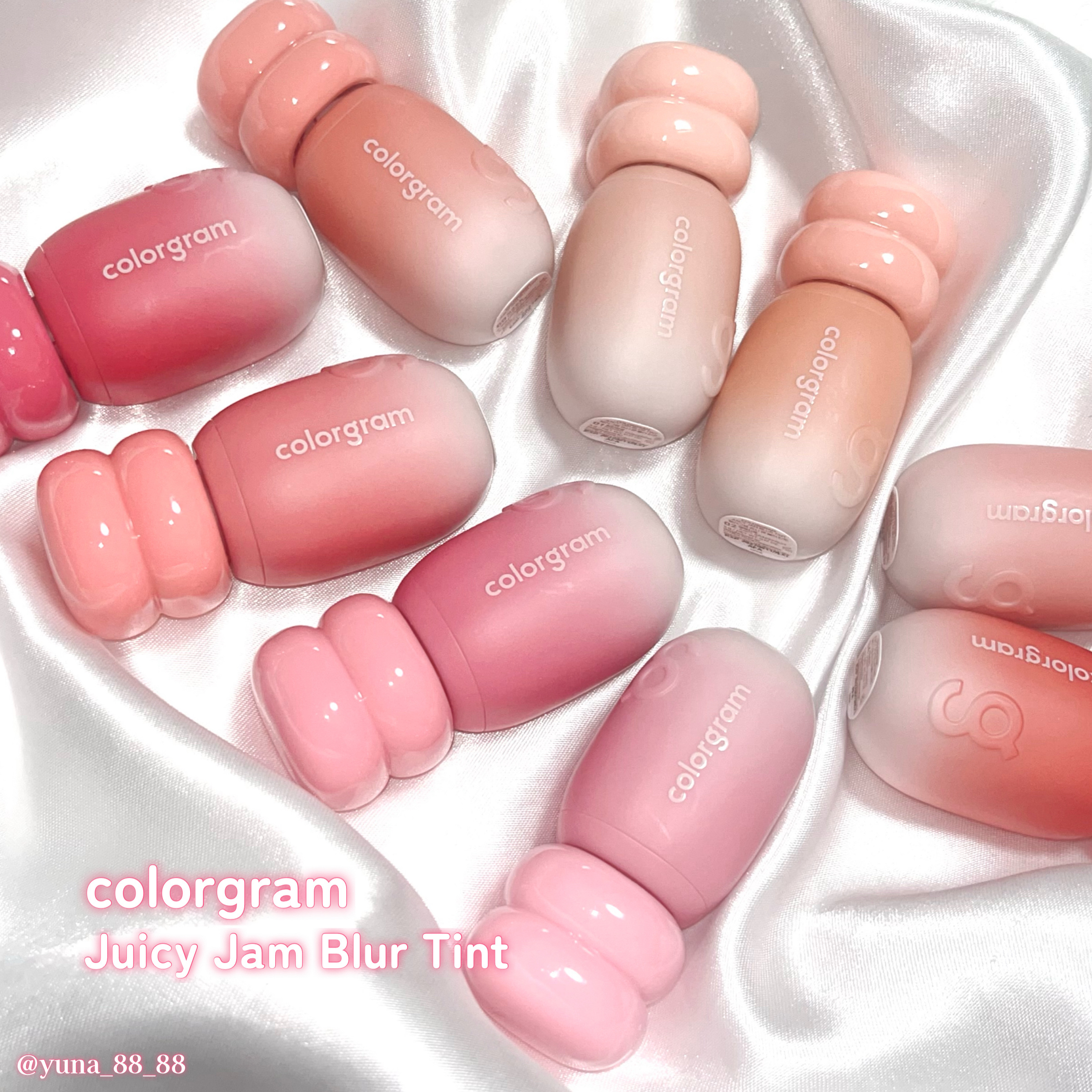 カラーグラム ジューシージャムブラーティント/Colorgram/リップティントを使ったクチコミ（2枚目）