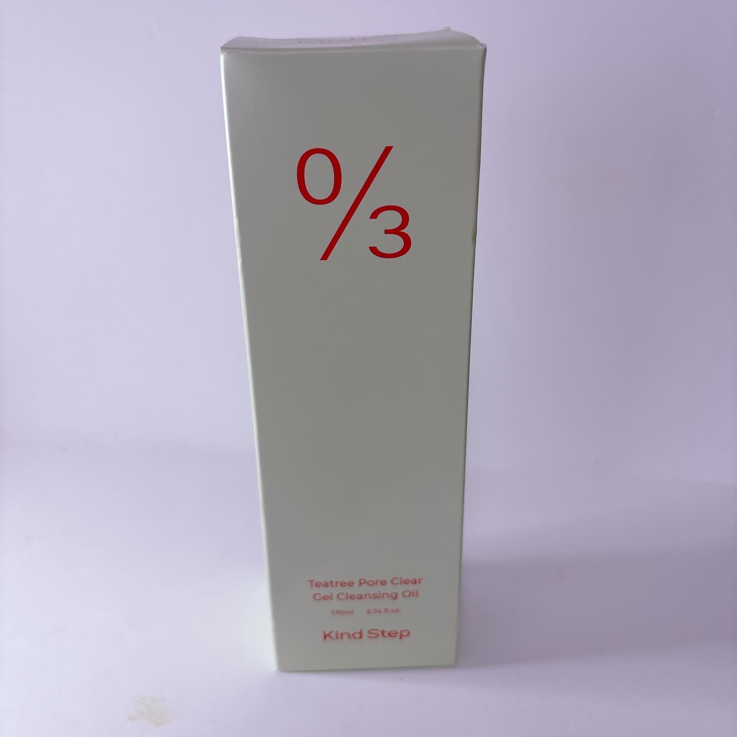 ティーツリージェルクレンジングオイル/KindStep/クレンジングジェルを使ったクチコミ（1枚目）