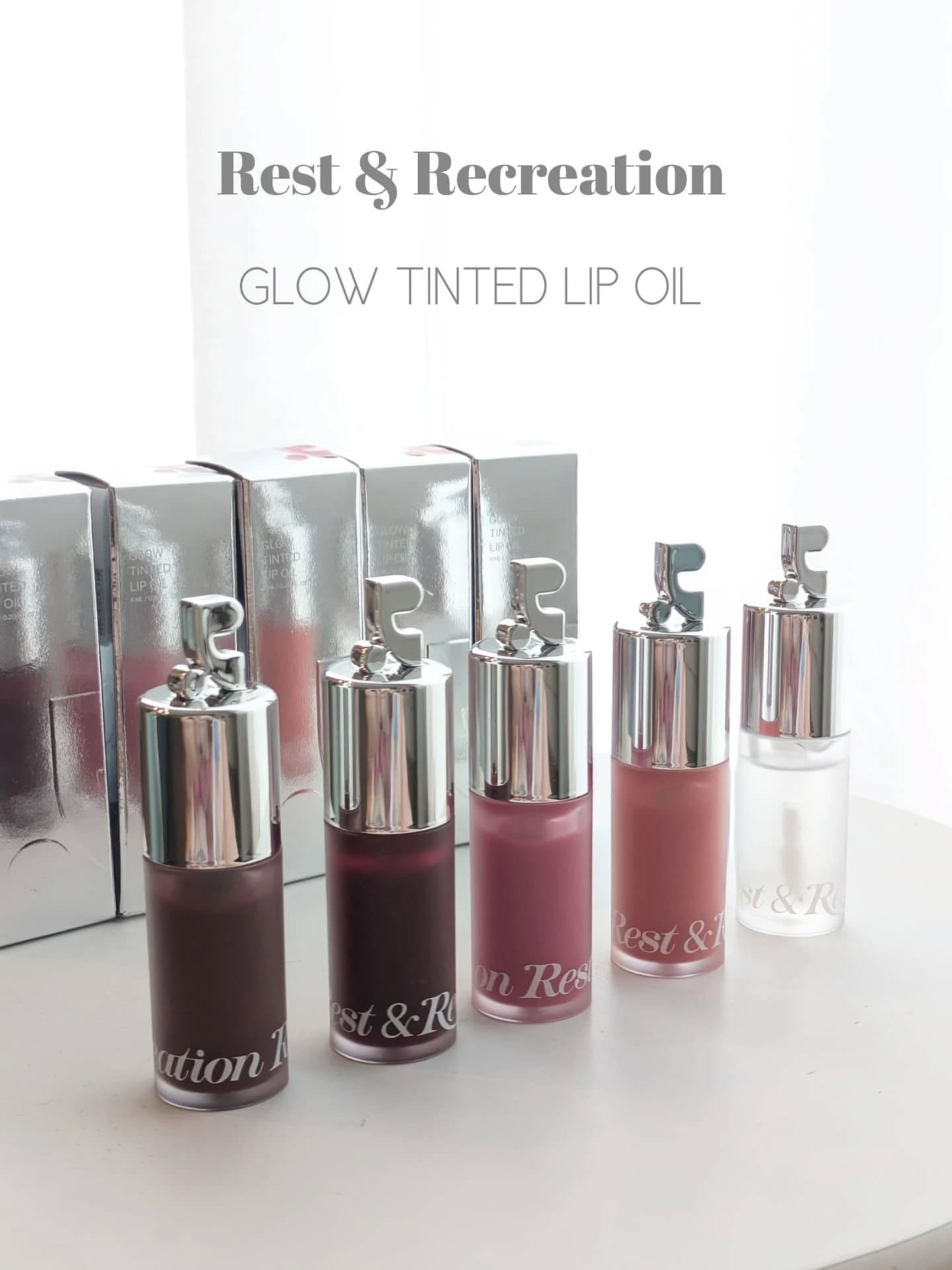 GLOW TINTED LIP OIL/Rest & Recreation BEAUTY/リップオイルを使ったクチコミ（2枚目）