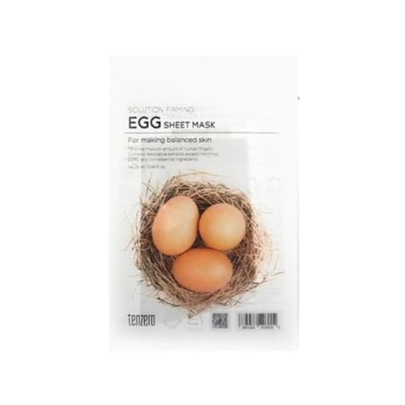tenzero ソリューションファーミングエッグシートマスク